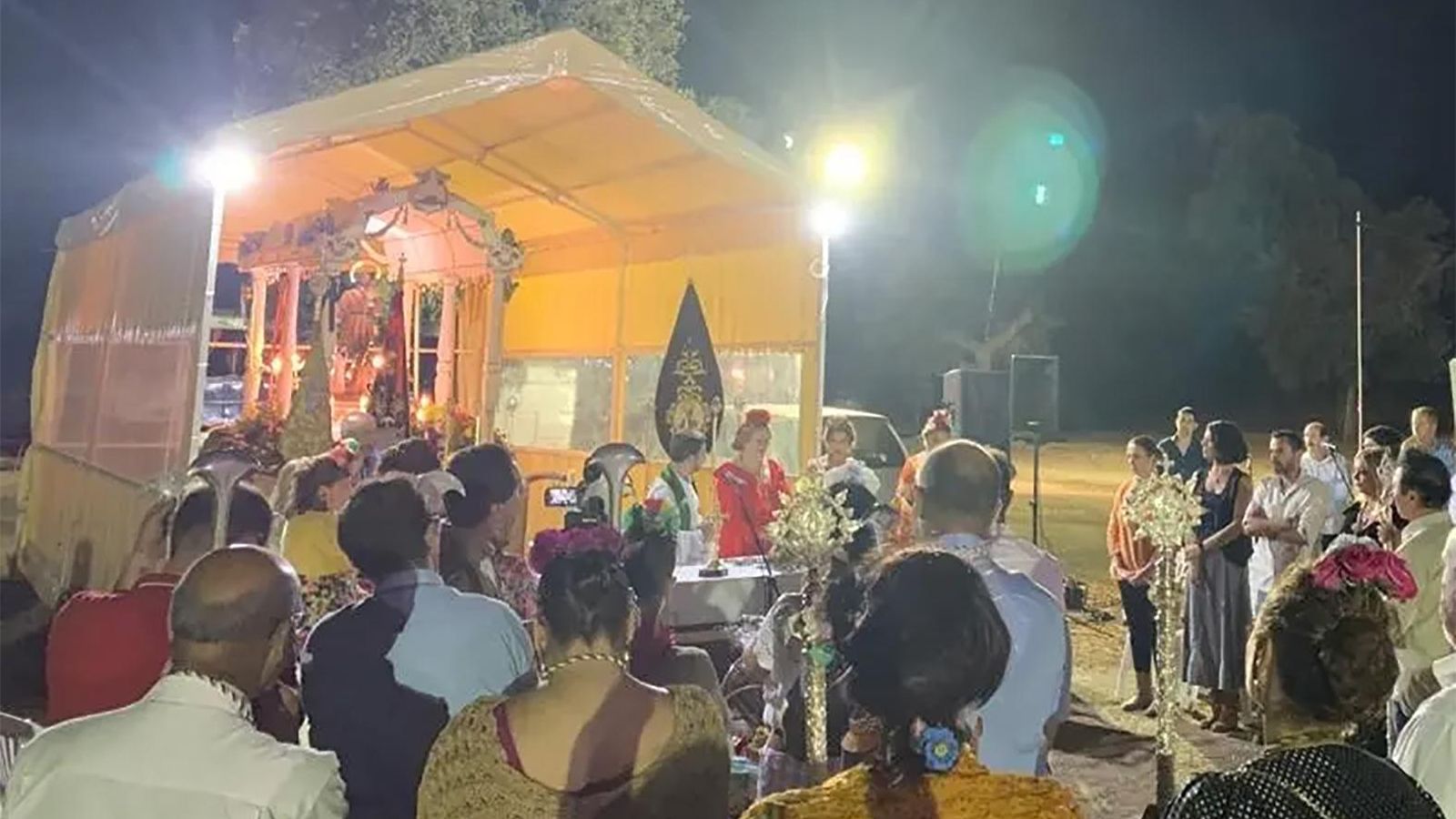 La Romería San Isidro Labrador otro año.