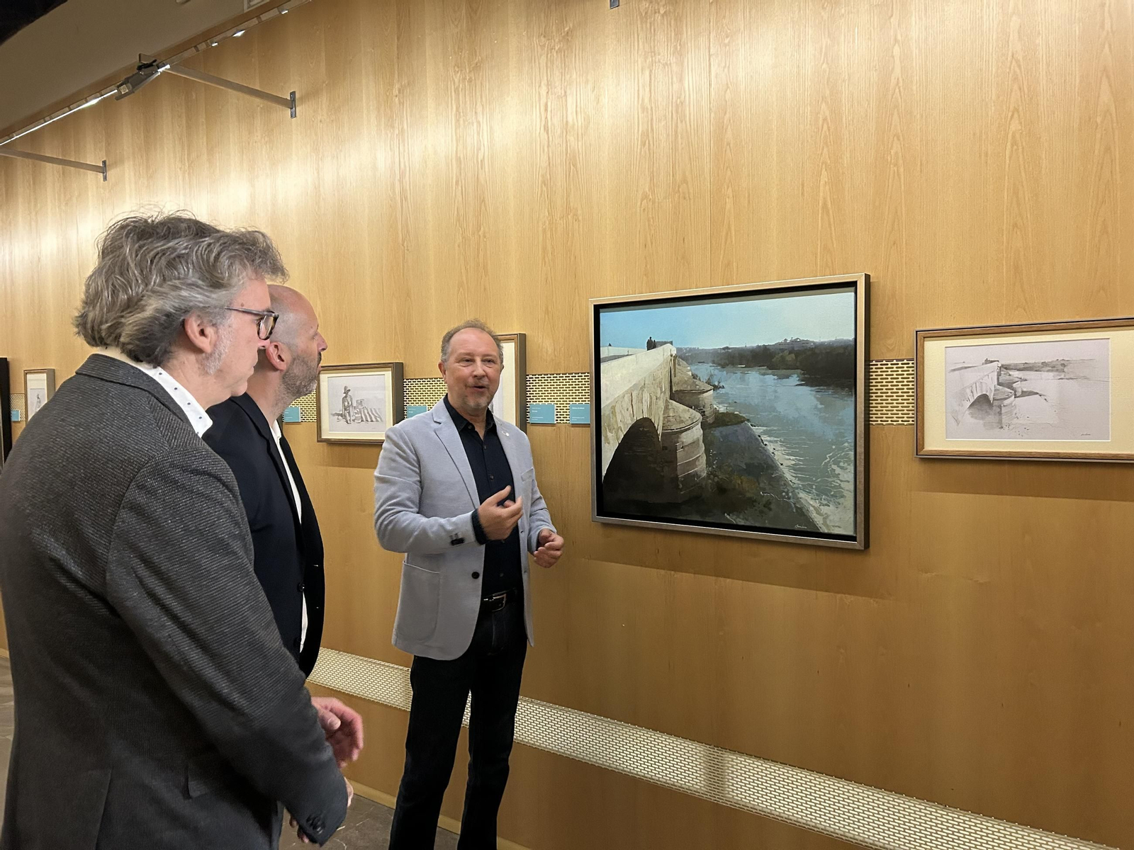 La exposición 'Dibujos preparatorios. Paisajes y Figuras' del Museo de Bellas Artes, en imágenes