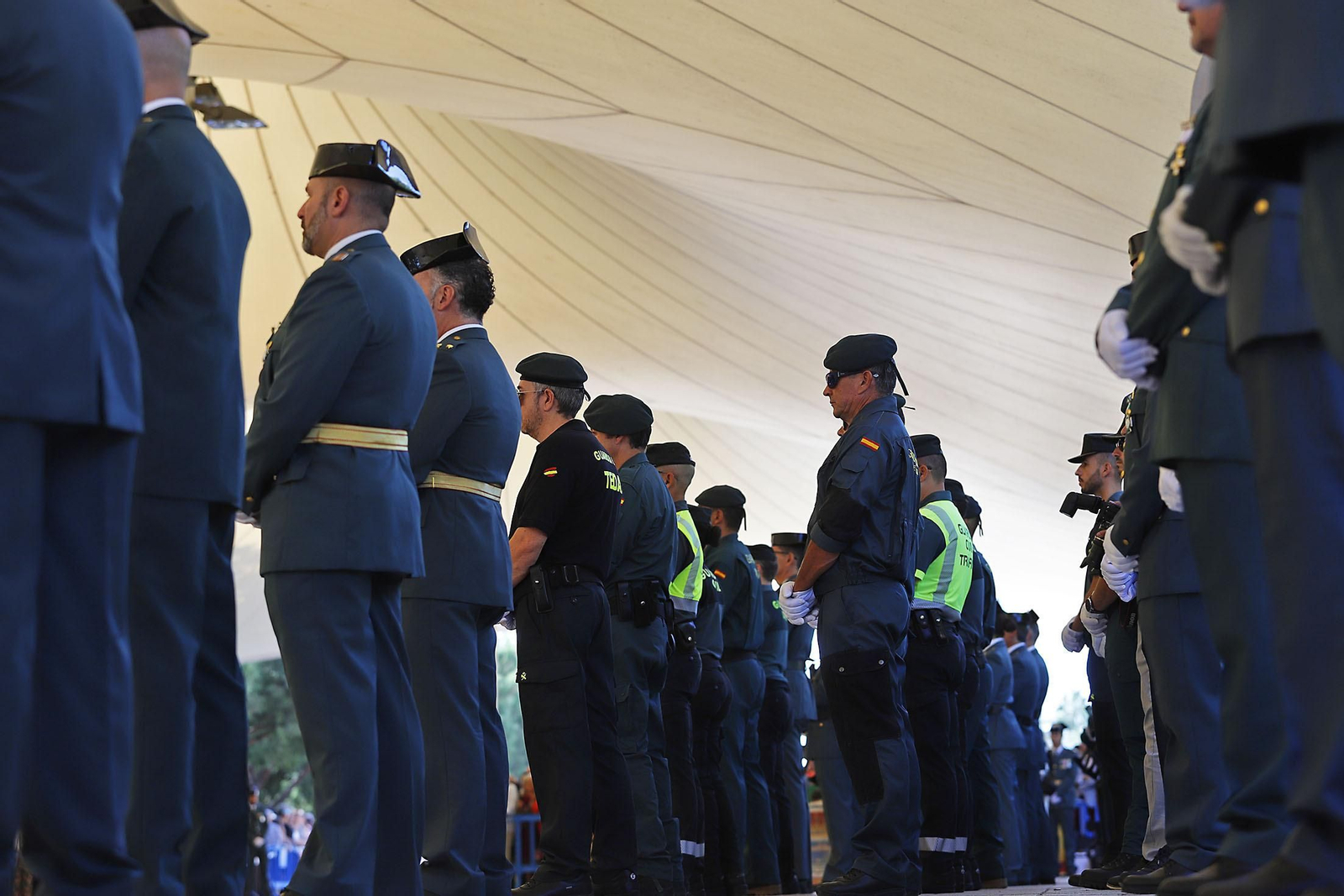 Imágenes de los actos de la Guardia Civil  en Huelva 12 de octubre, Día del Pilar