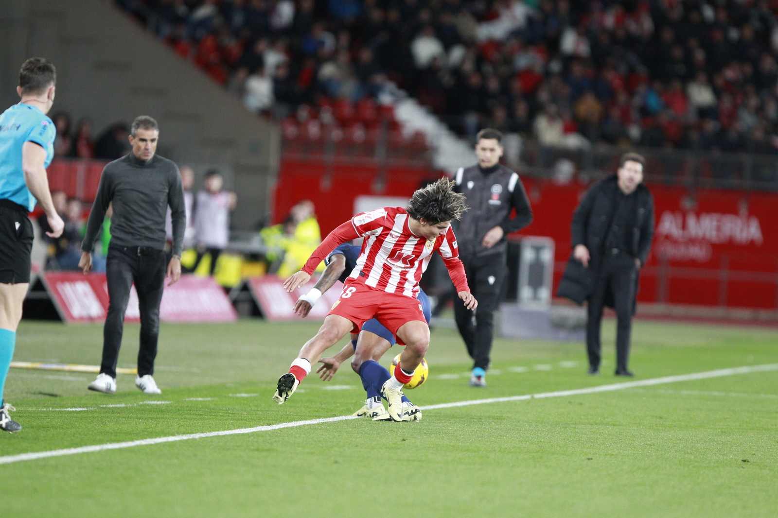 Las mejores imágenes del partido U.D. Almería-Atlético de Madrid