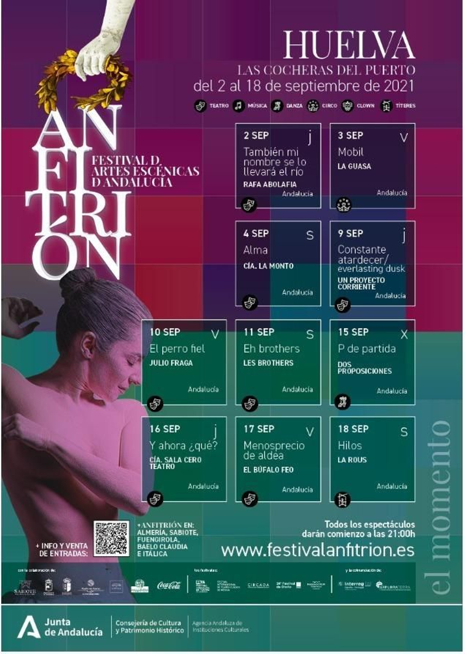 Programación de Las Cocheras del Puerto de Huelva