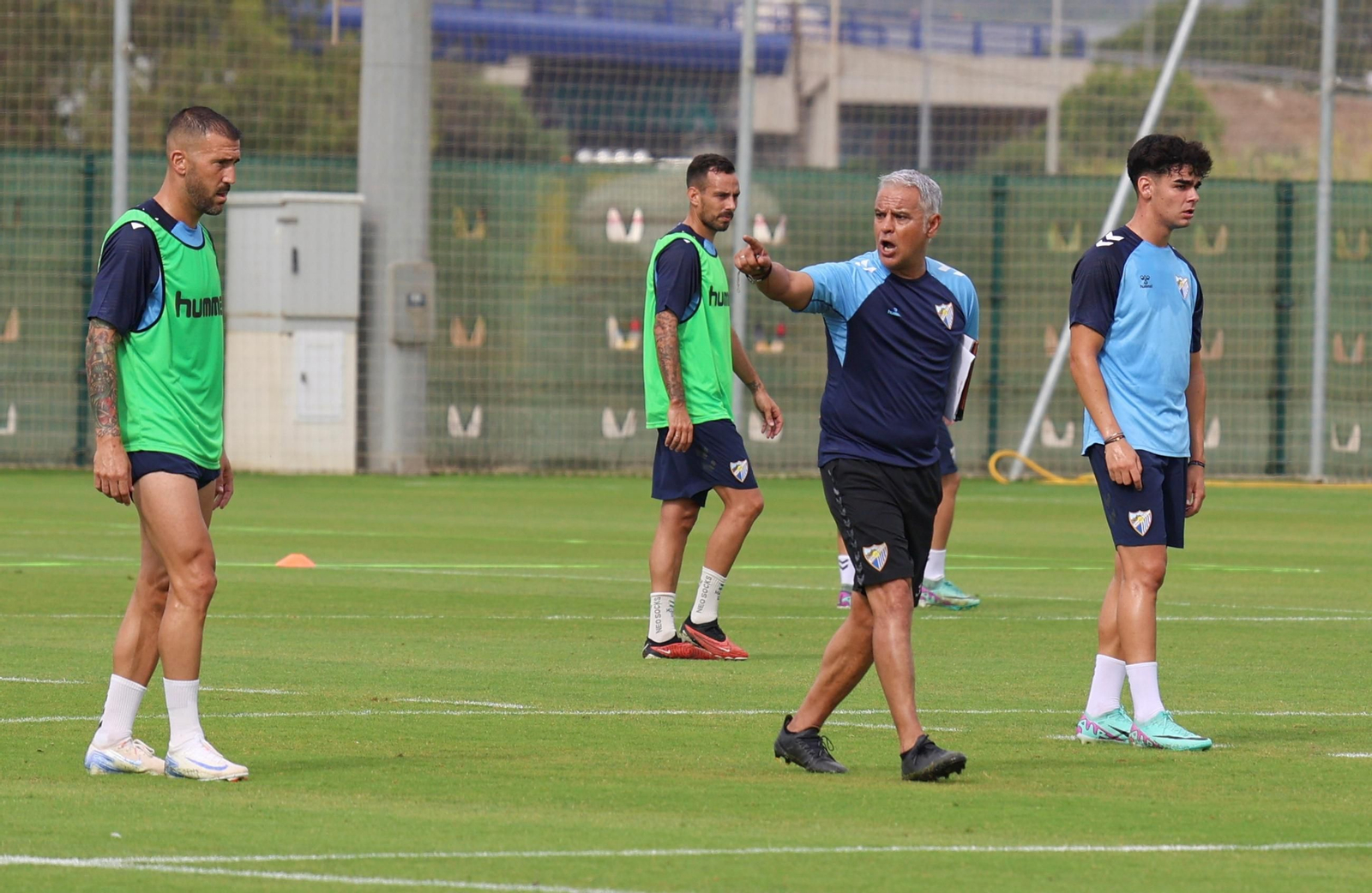 El paso de Sergio Pellicer por el Málaga CF, en fotos