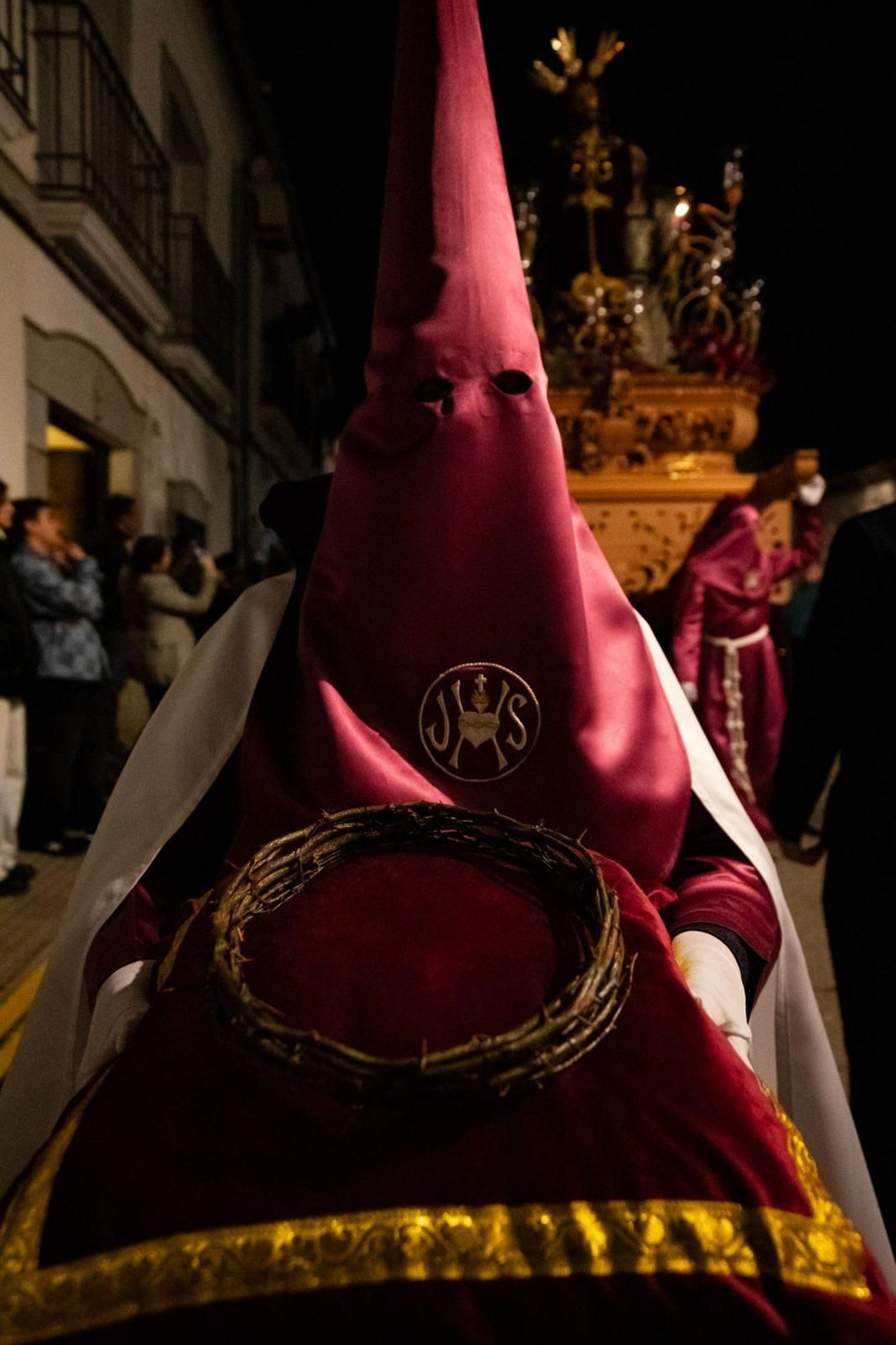 Lunes Santo en Villanueva de Córdoba: Las fotografías del Cautivo y la Virgen de la Paz