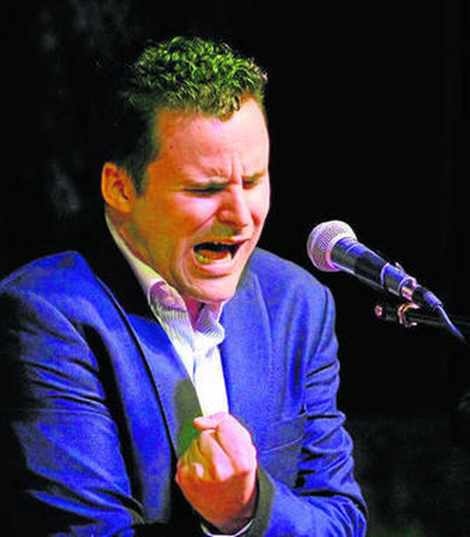 Juan Pinilla, cantaor granadino.