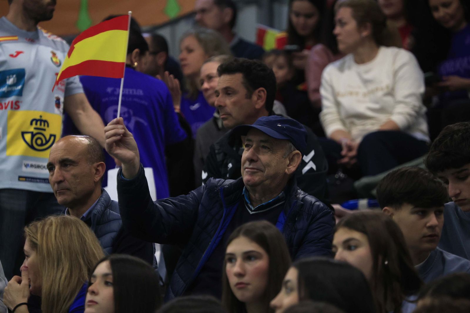 Búscate en el Juan Carlos Mateo de Algeciras durante el España-Austria del preeuropeo  femenino