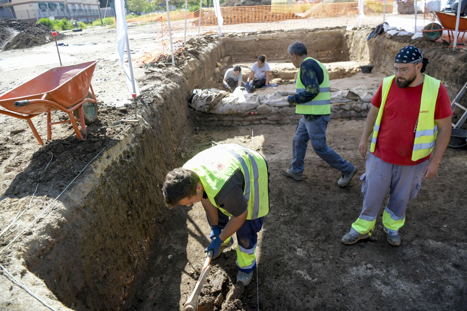 Así es la villa romana de la calle Primavera de Granada