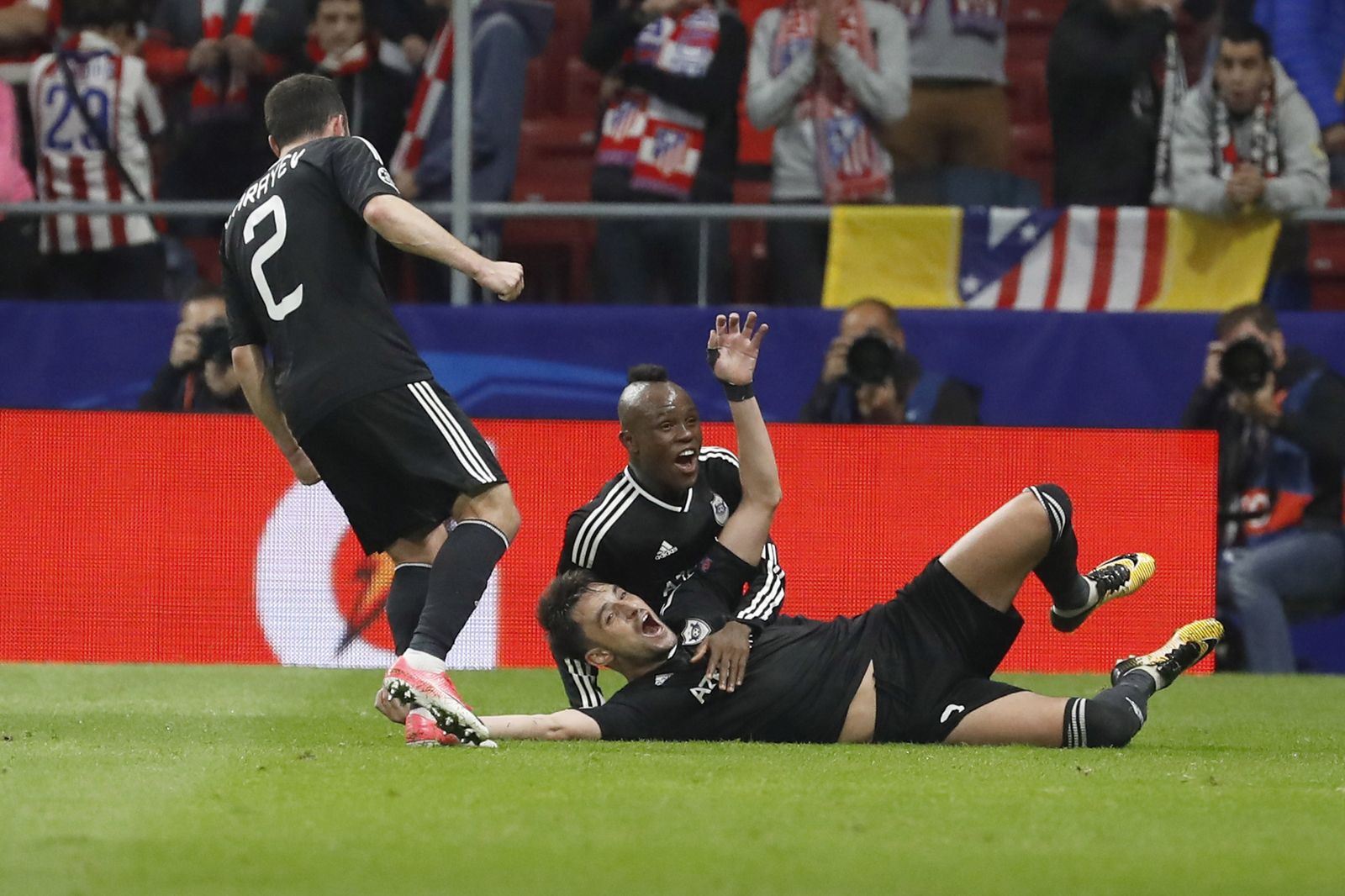 Las imágenes del Atlético-Qarabag