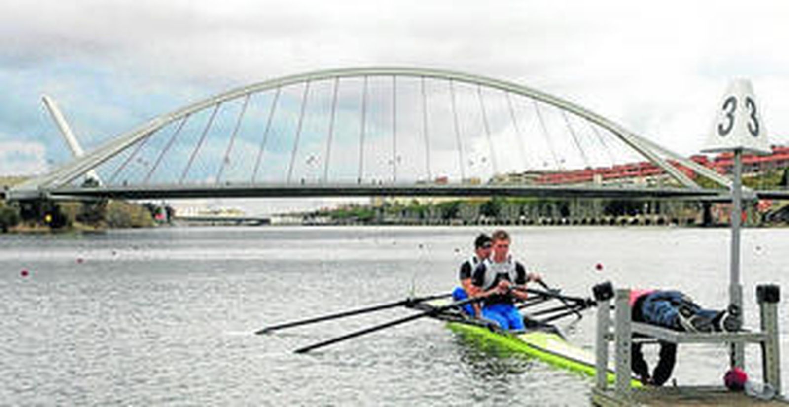 De los 557 remeros participantes, 33 son españoles.
