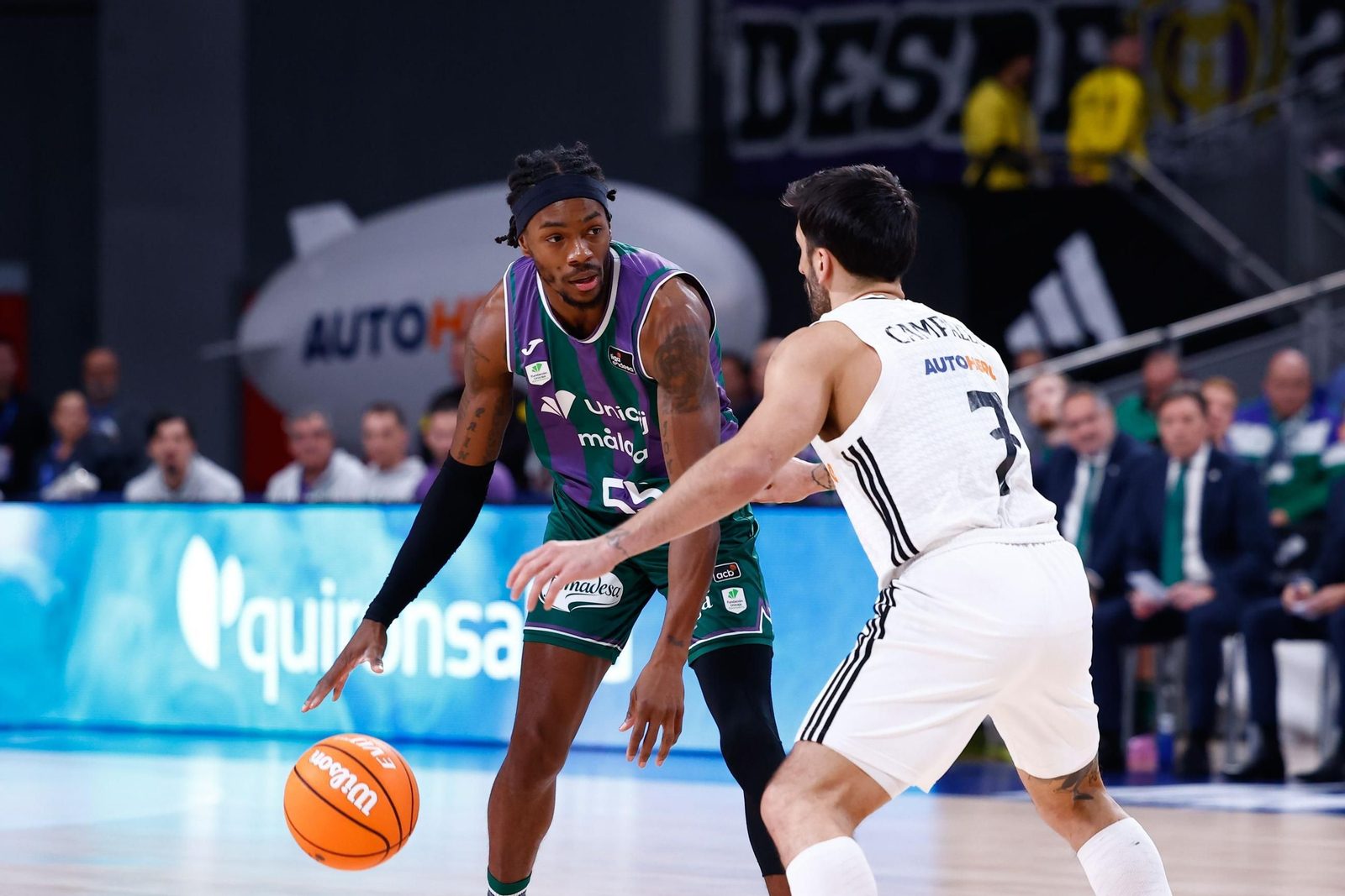 El Real Madrid-Unicaja, en fotos