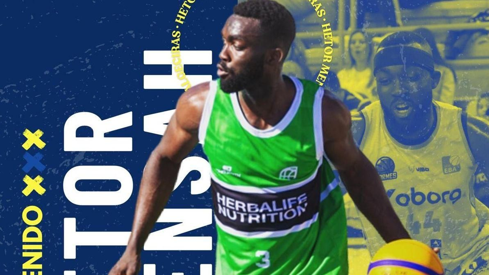 Mark Mensah, nuevo pívot del Club Baloncesto Algeciras.