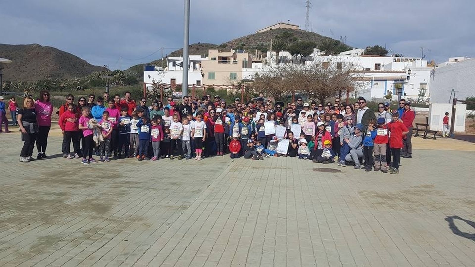 Los niños se convirtieron en foco de atención tras su participación en la prueba.