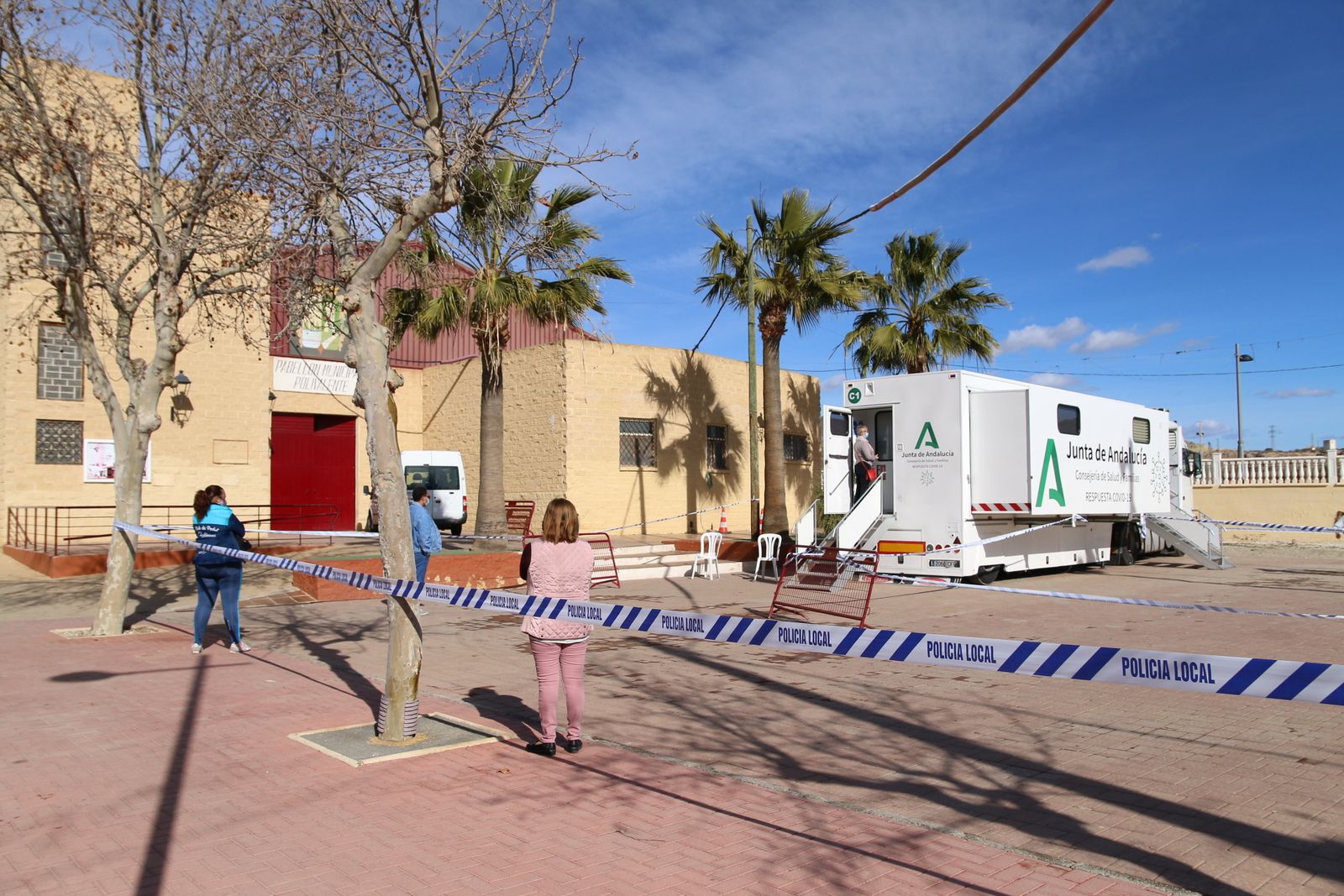 Cribado realizado la semana pasada en el municipio de Cuevas del Almanzora