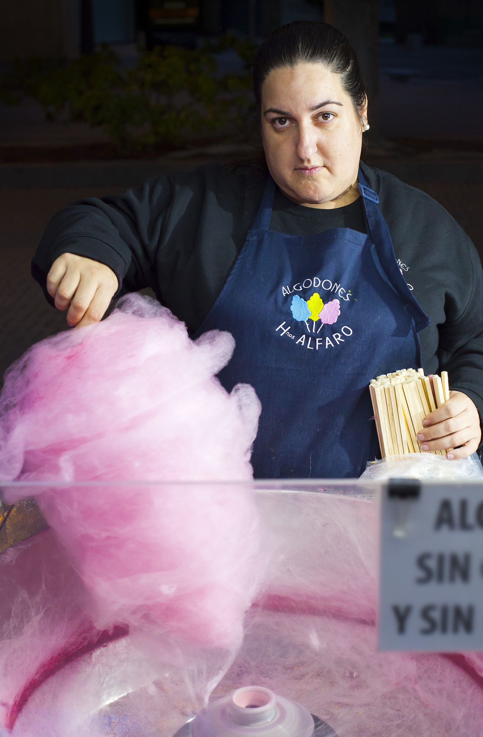 Lucía Alfaro, feriante