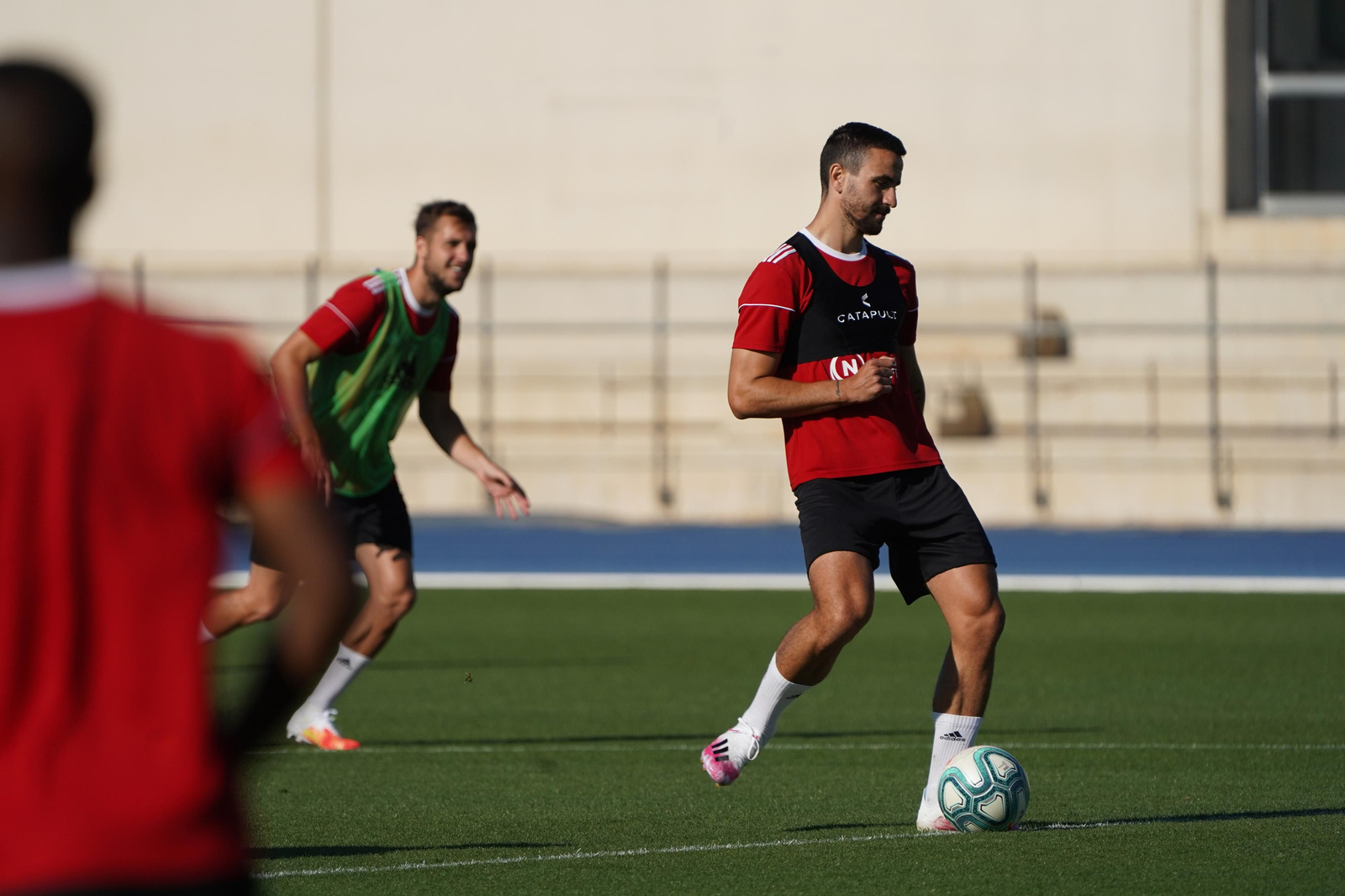 Entrenamiento matutino de la UDA (jueves 4)
