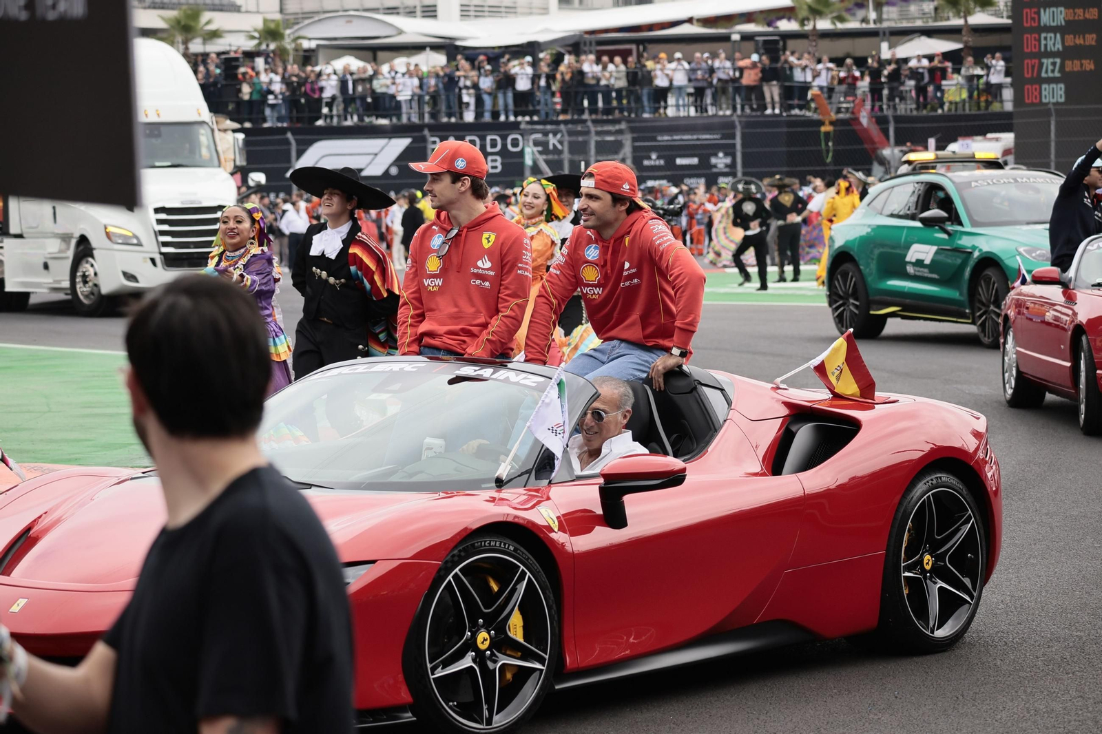 Las fotos del triunfo de Carlos Sainz en México