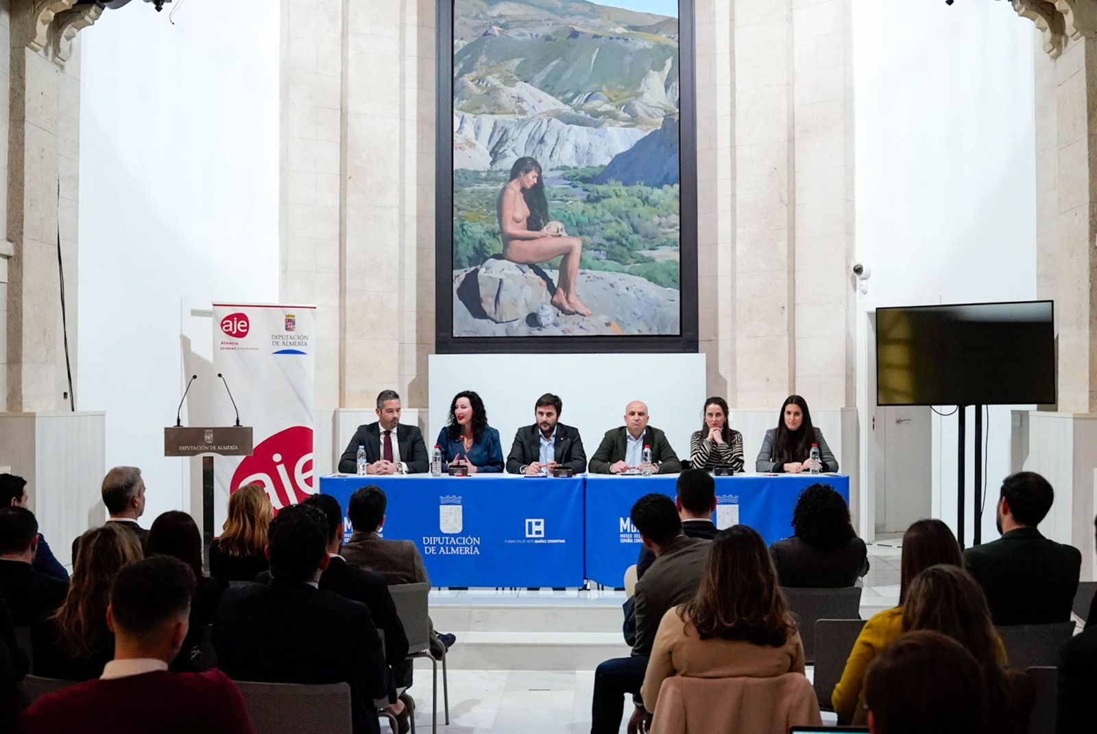 AJE Andalucía ha escogido el MUREC para celebrar su comite ejecutivo.