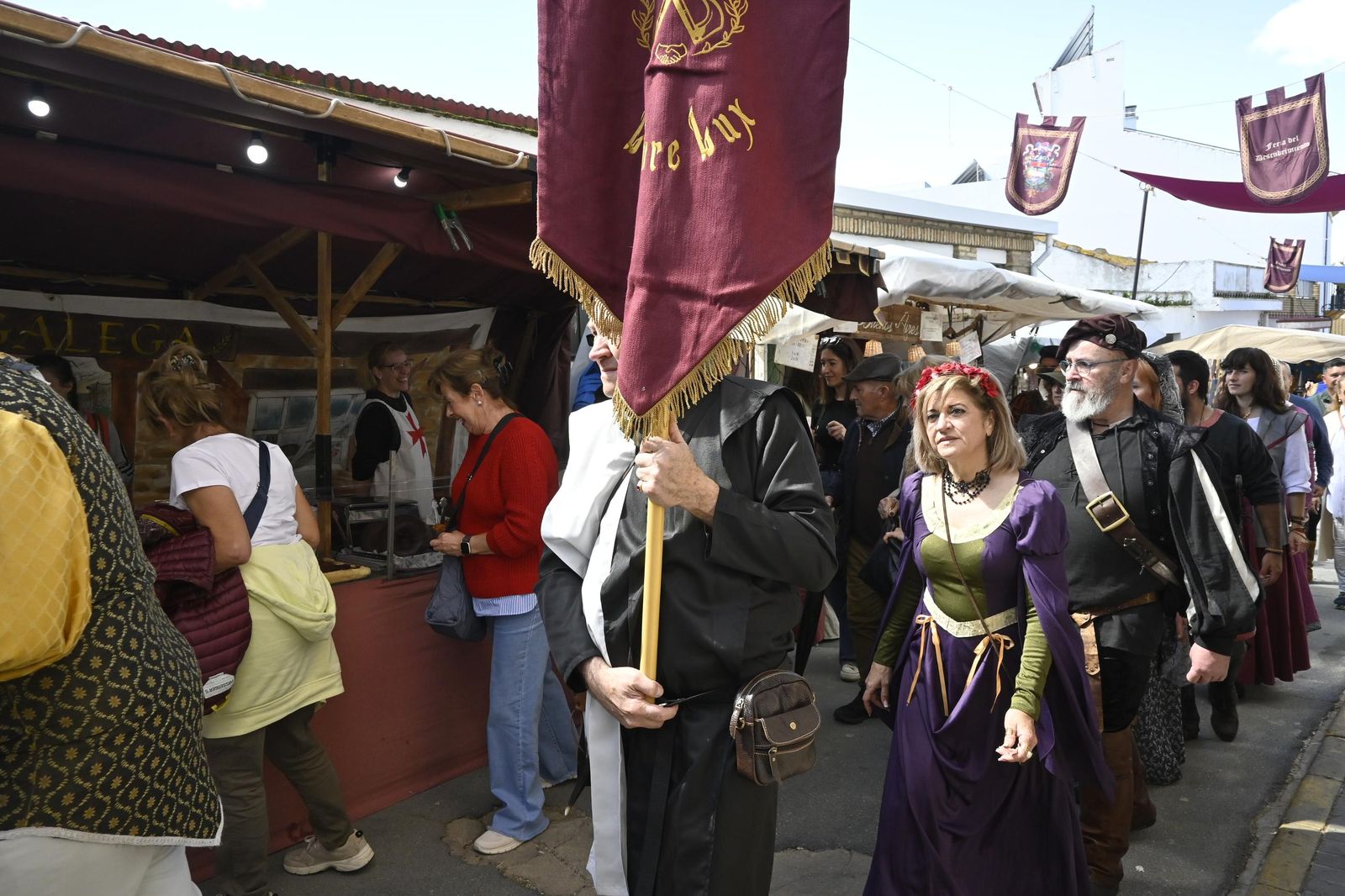 Las mejores imágenes de la Feria Medieval del Descubrimiento en Palos de la Frontera 2025