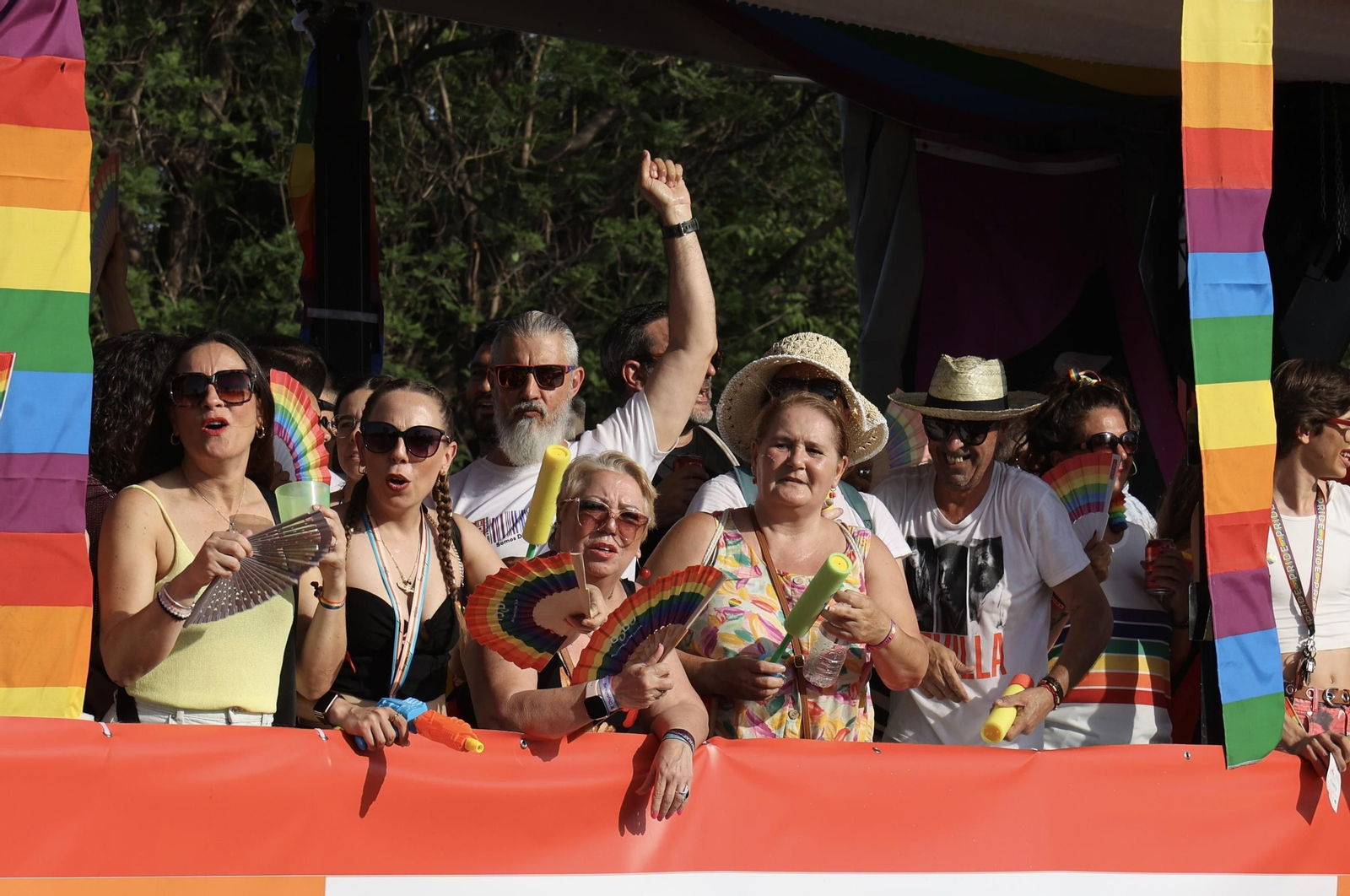Las fotos de la cabalgata del Orgullo LGTBIQ+ en Sevilla