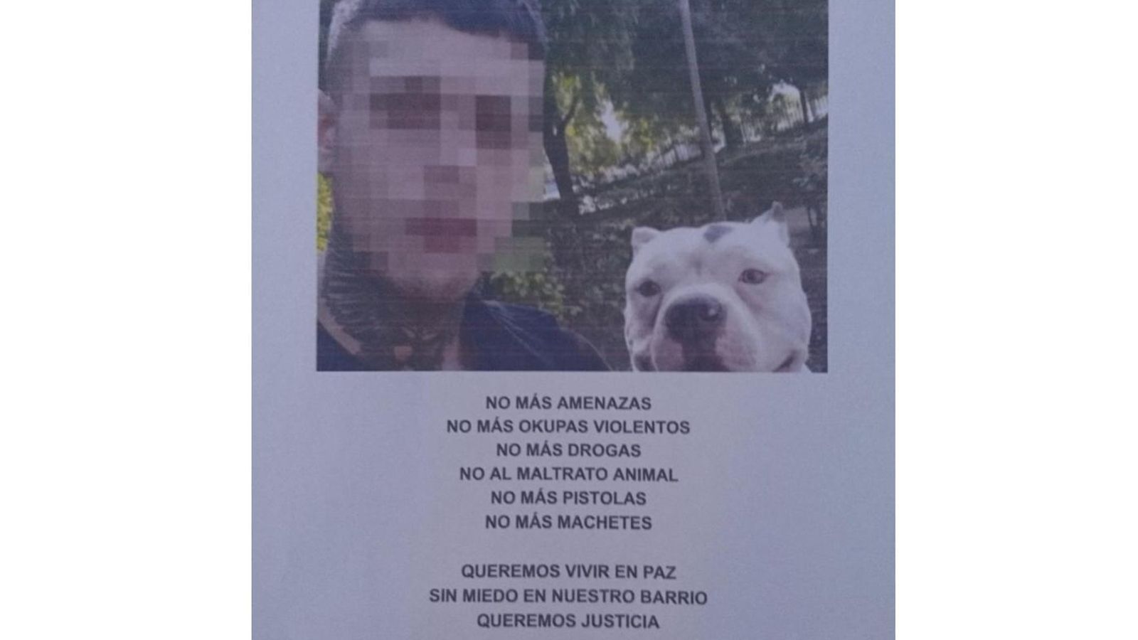 Convocatoria para la manifestación