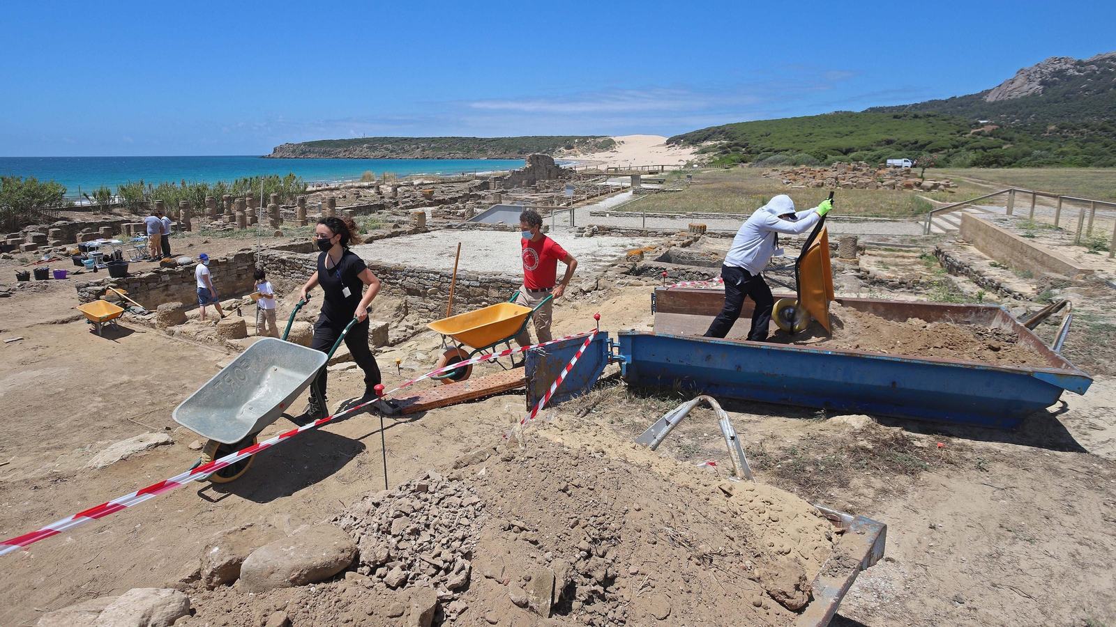 Fotos de los nuevos hallazgos en Baelo Claudia