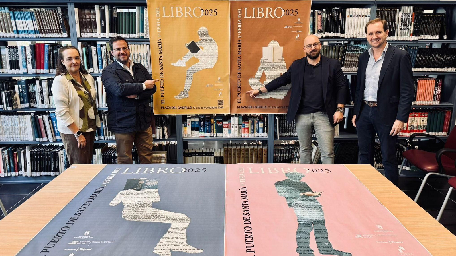 Una imagen de la presentación de la Feria del Libro.