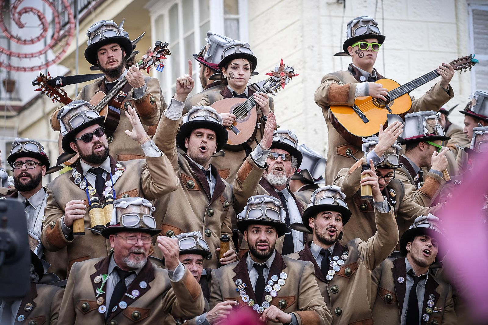 Las imágenes del Lunes de Coros