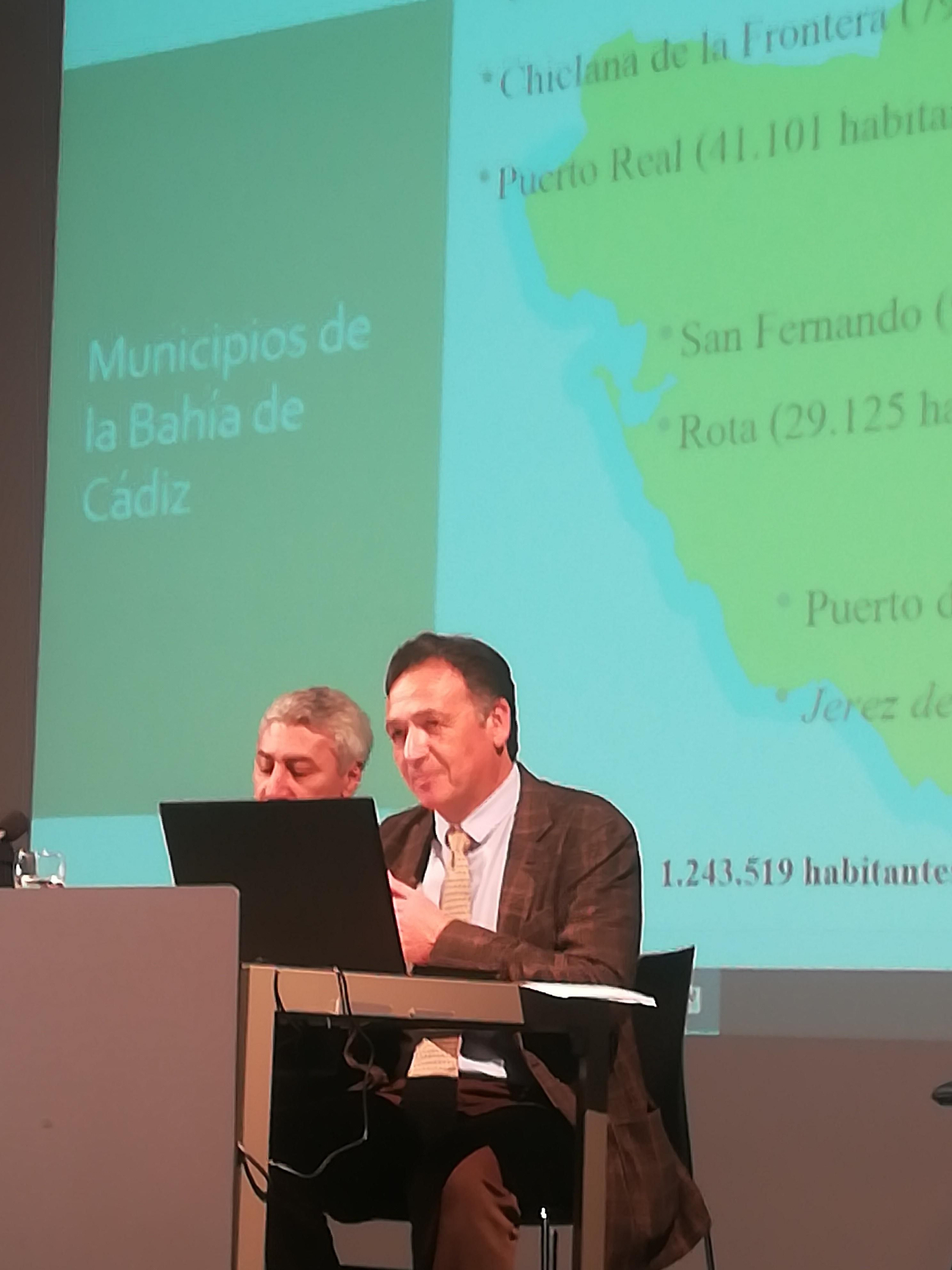 José Luis Ferrer Rossi, gerente del Cementerio Mancomunado Bahía de Cádiz.