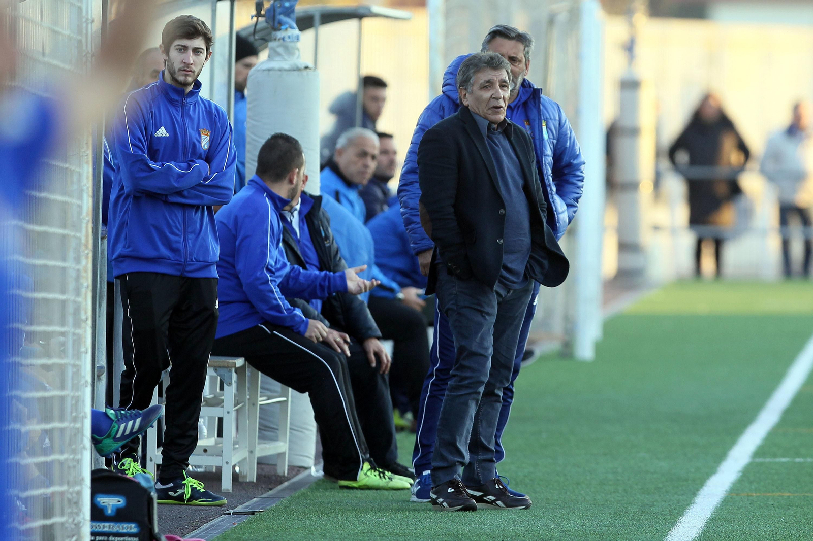 Partido entre Xerez CD y Betis Deportivo en Complejo Deportivo La Granja