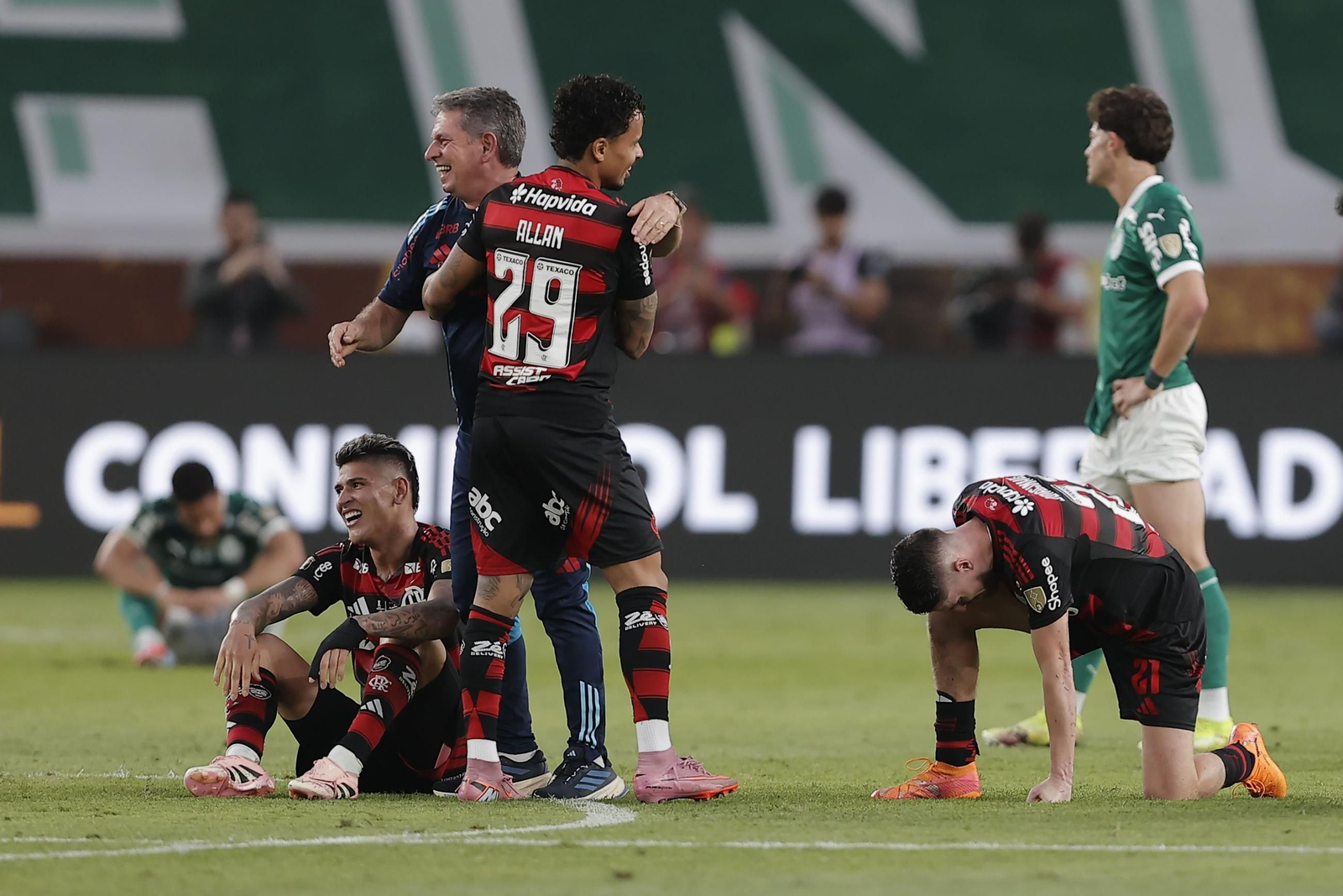 Las fotos de la final de la Copa Libertadores con triunfo de Flamengo sobre Palmeiras