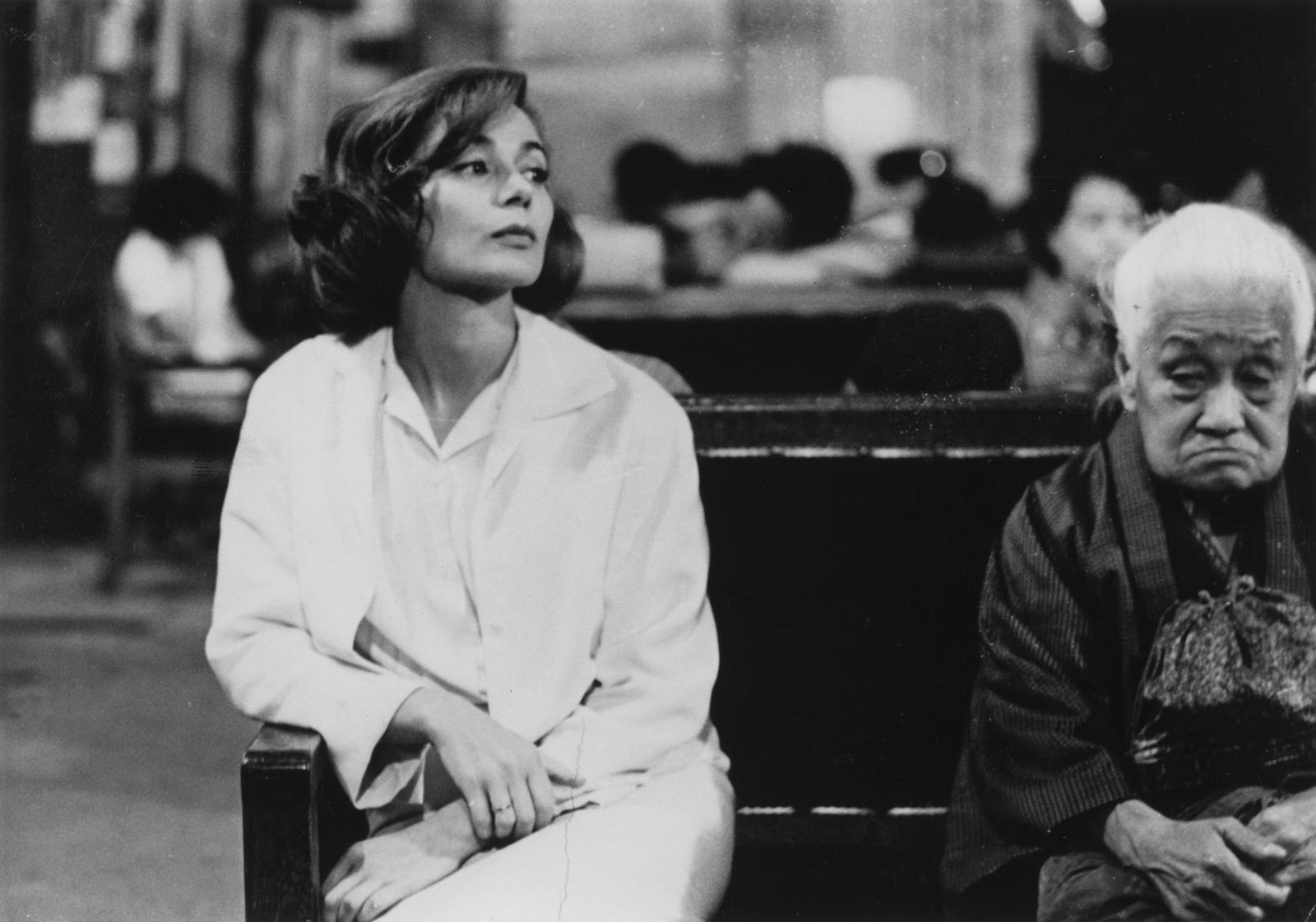 Emmanuelle Riva, en 'Hiroshima, mon amour' (1959) de Alain Resnais.