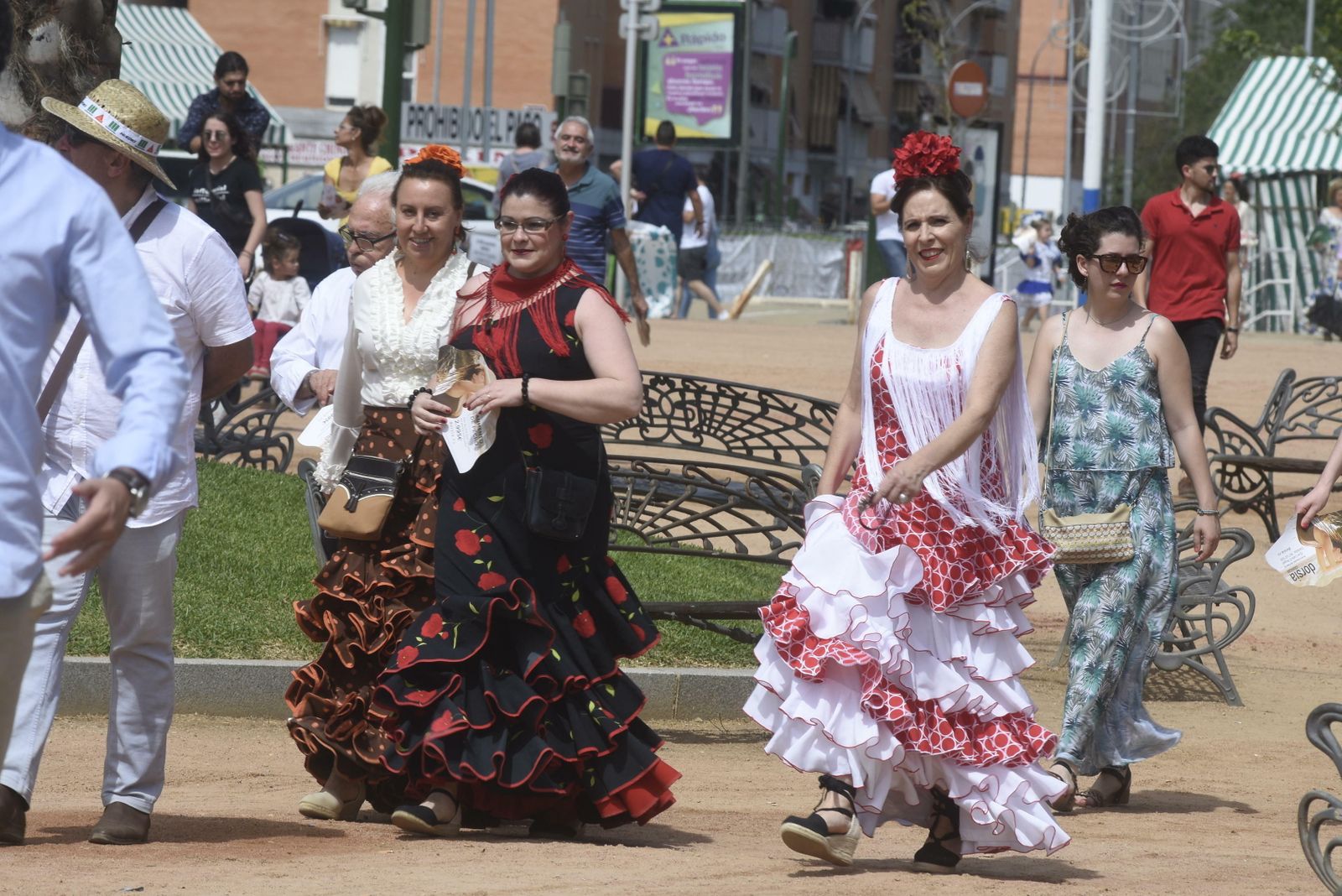 Las imágenes del lunes de la Feria de Córdoba