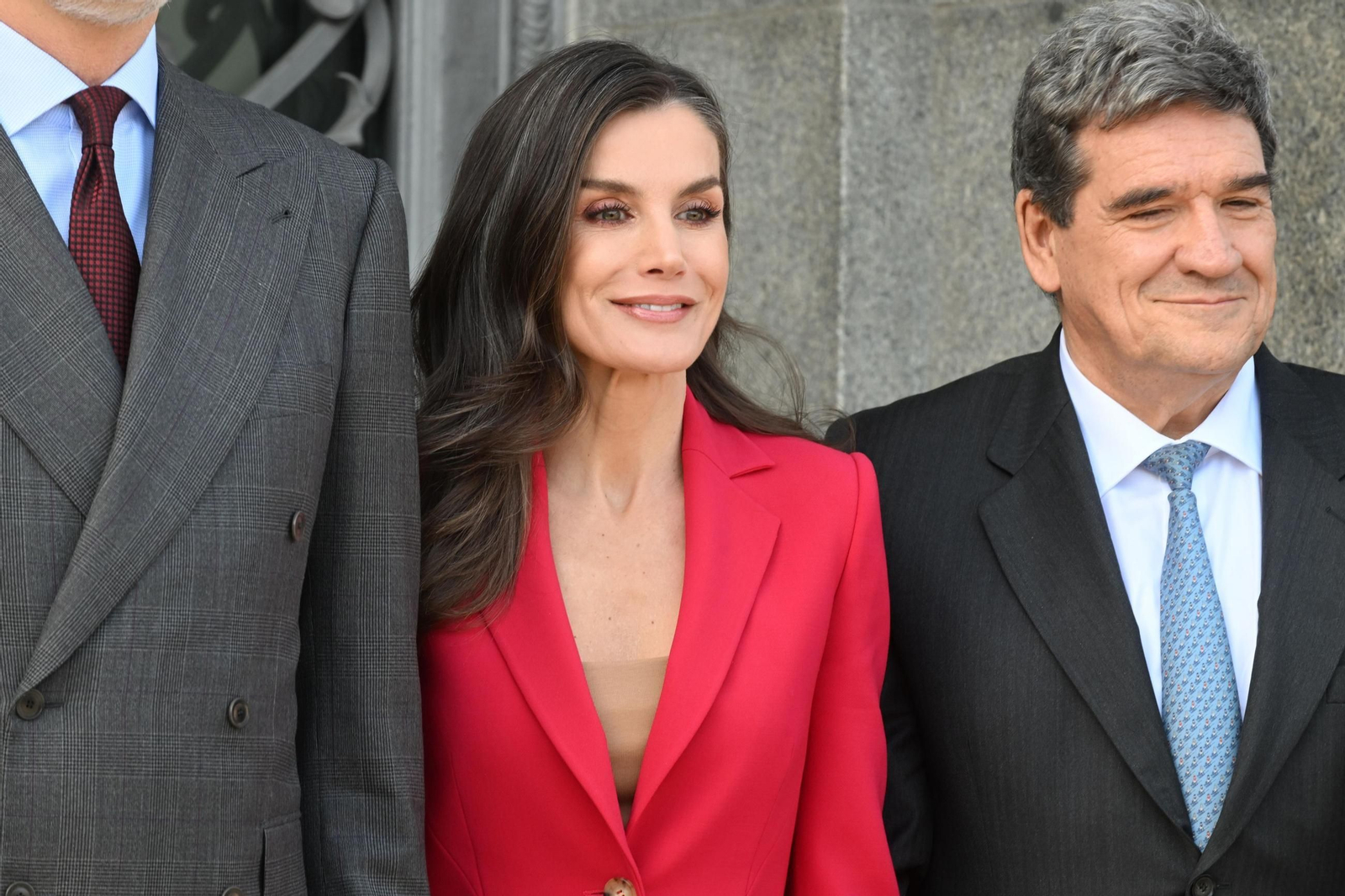 Las fotos de la visita de los Reyes a la exposición con los retratos de Annie Leibovitz