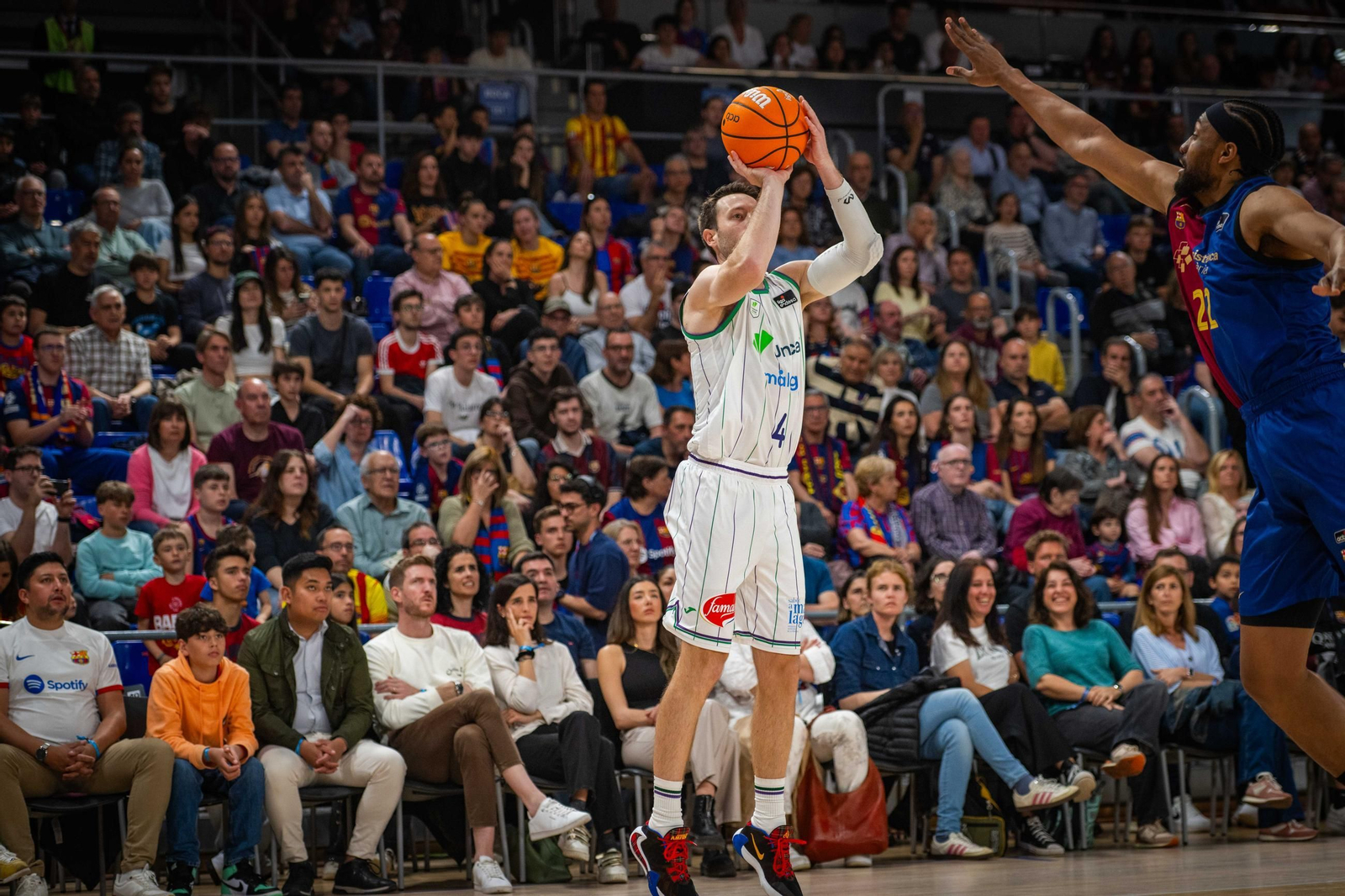 El Barcelona-Unicaja, en fotos