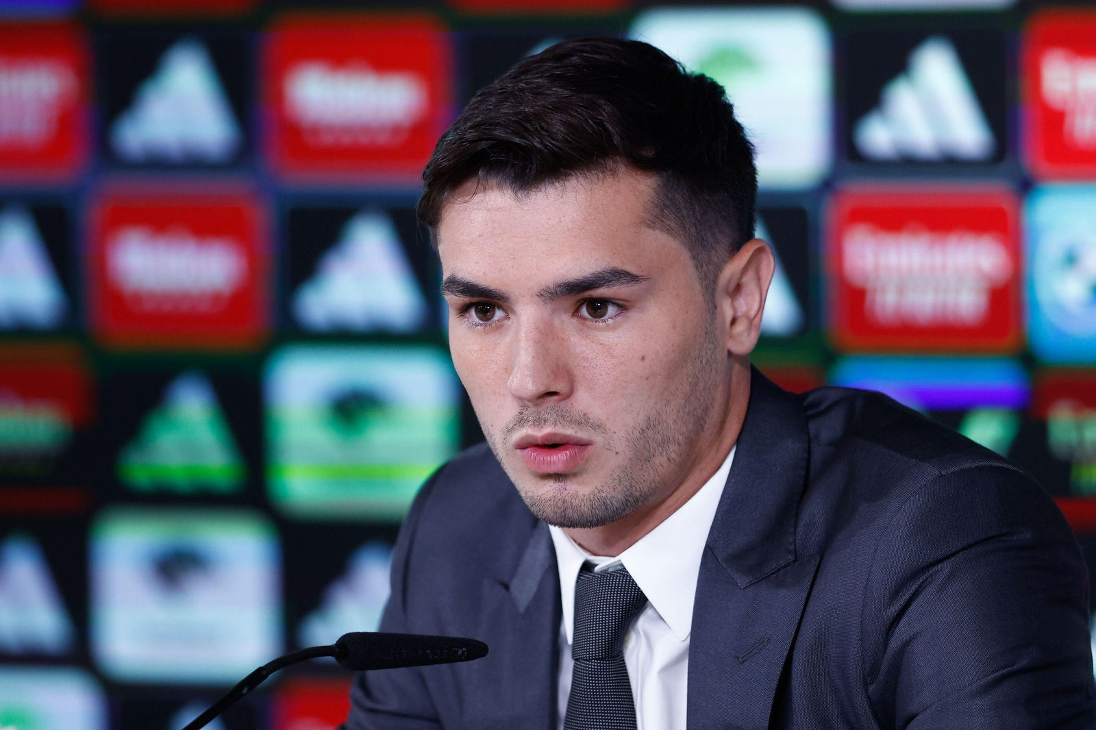 El regreso de Brahim Díaz al Real Madrid, en fotos