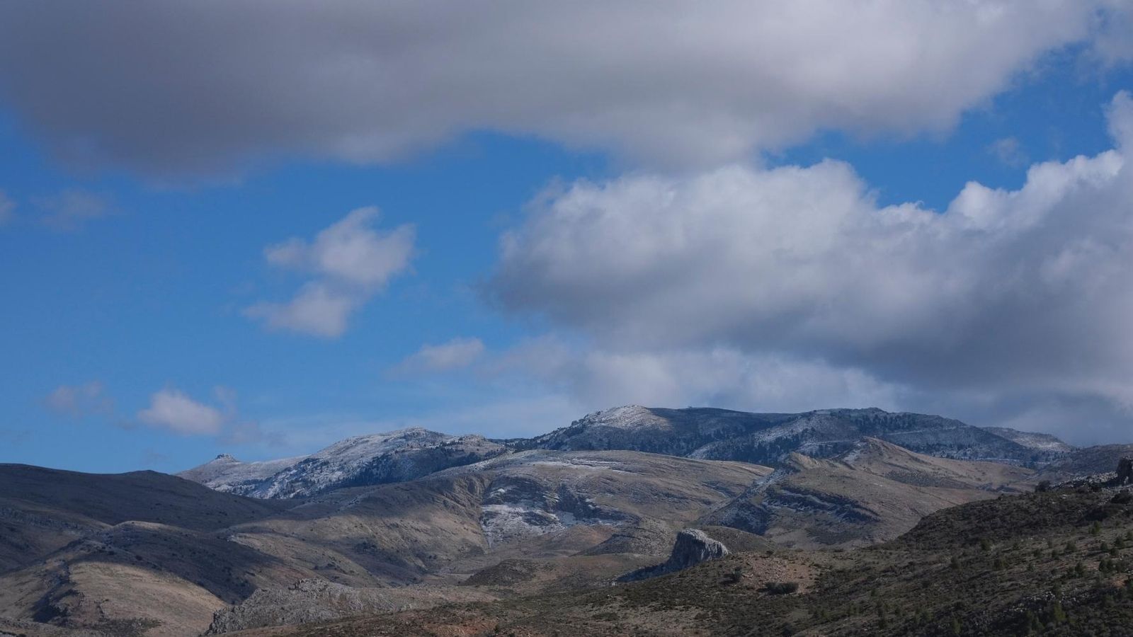 Vista de la Sierra de las Nieves.
