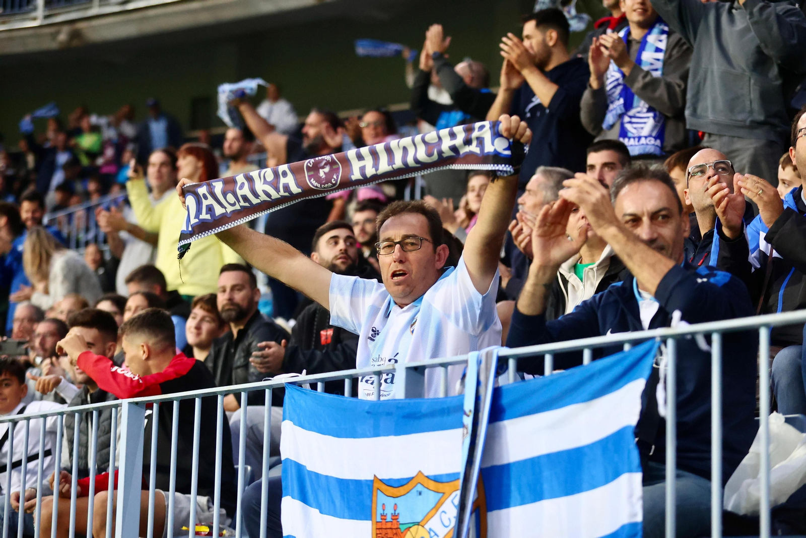 El Málaga CF-Alcoyano, en fotos