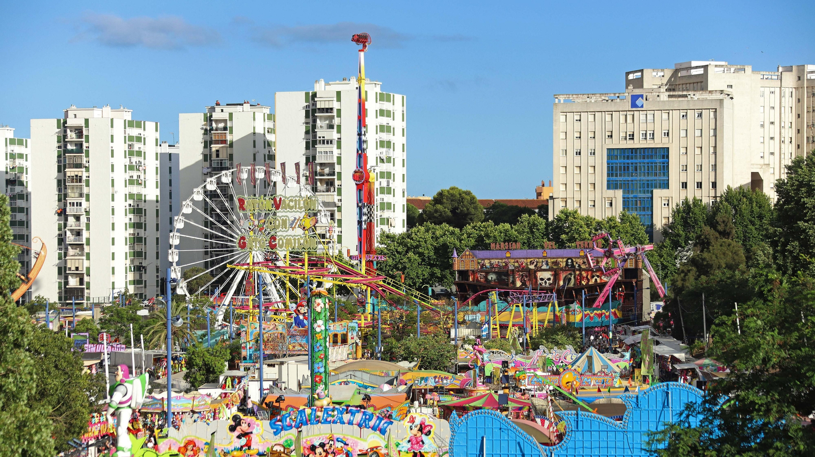 Las atracciones de Vive Park Algeciras.