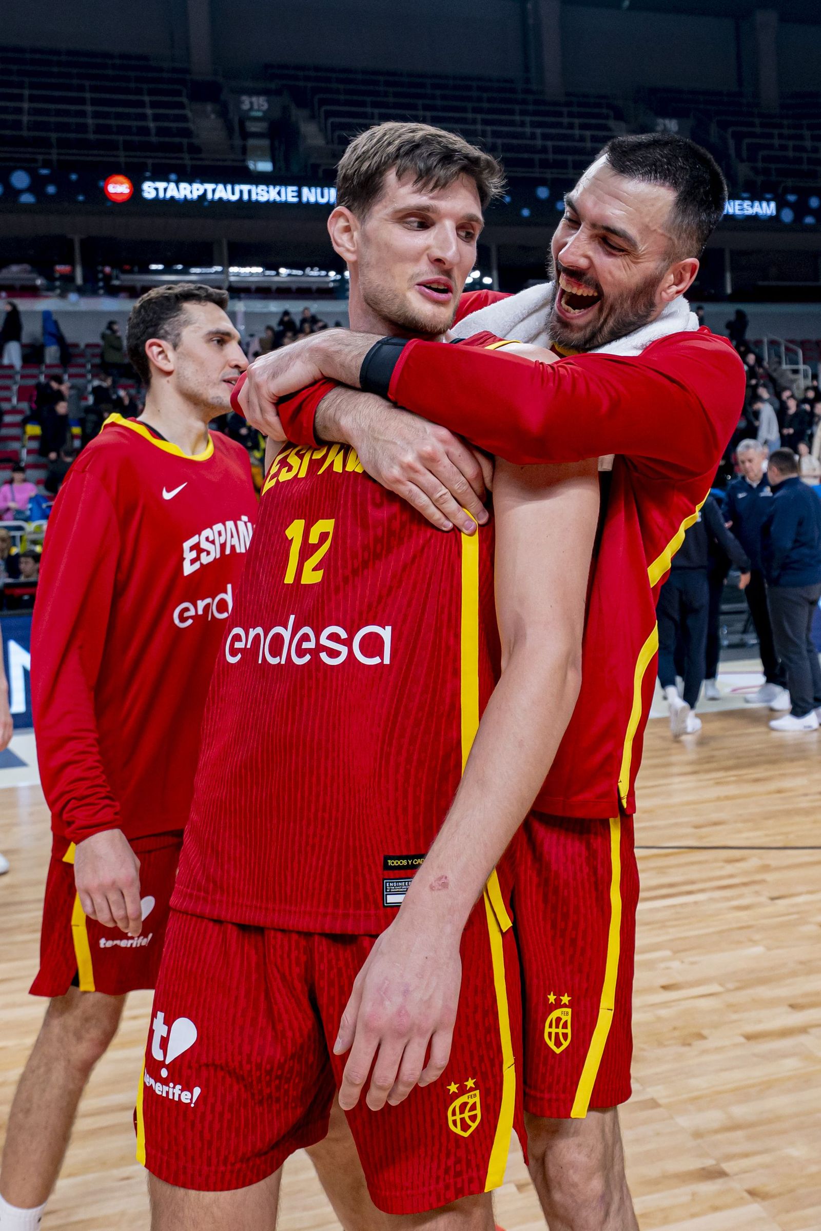 Las mejores fotos del Ucrania-España de baloncesto