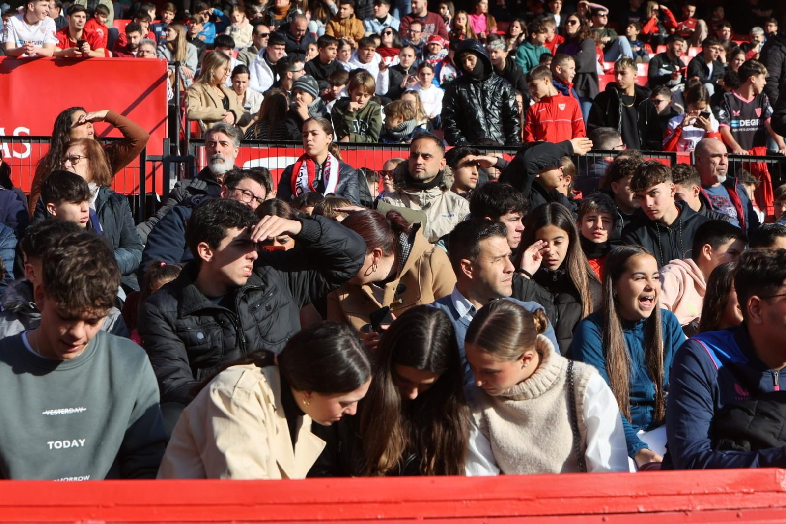 Búscate en el entrenamiento del Sevilla