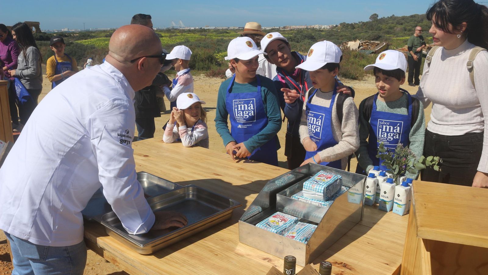 Uno de los talleres de cocina que se han impartido