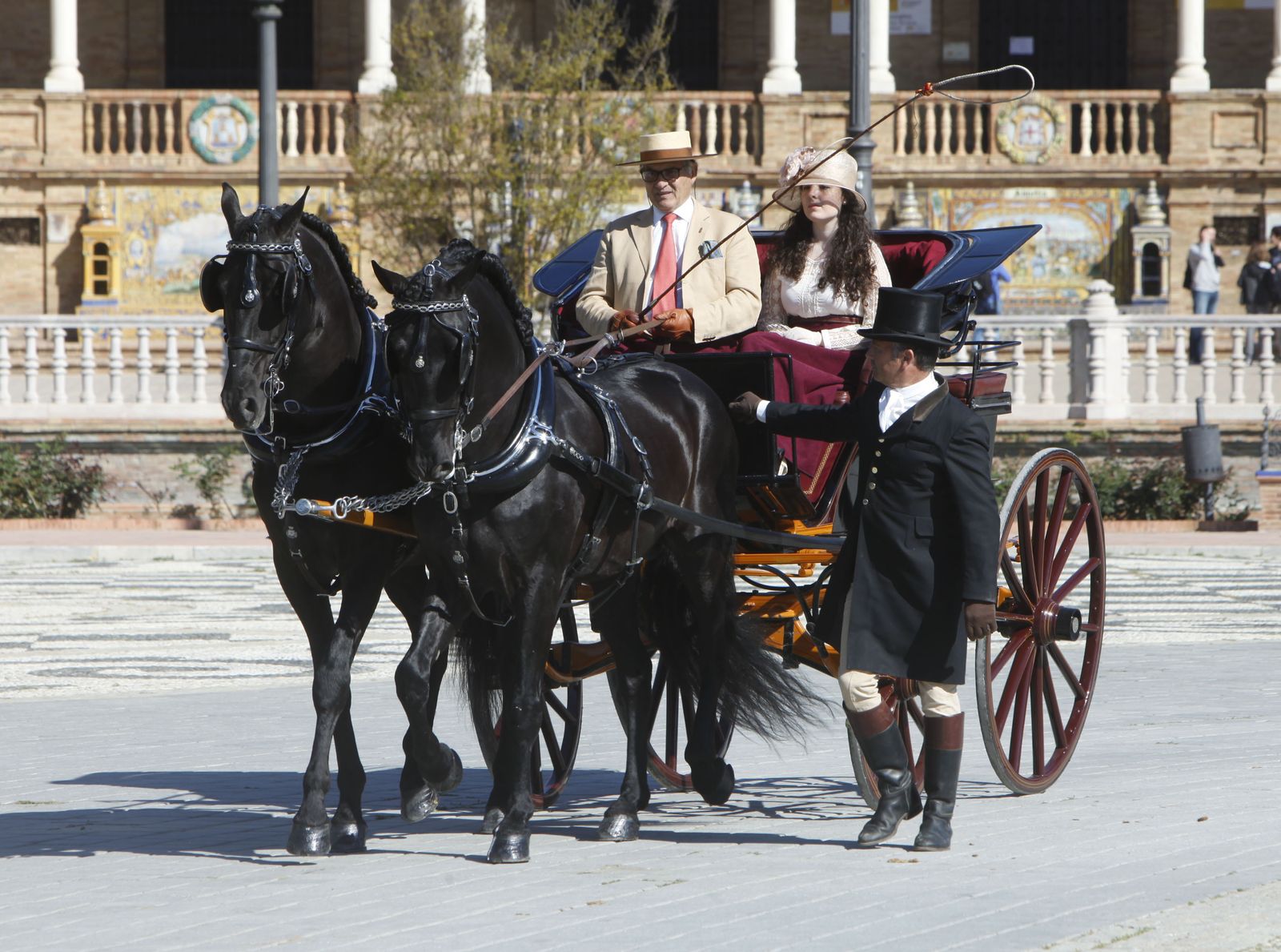 Edición pasada del Concurso Internacional de Enganches de Tradición.