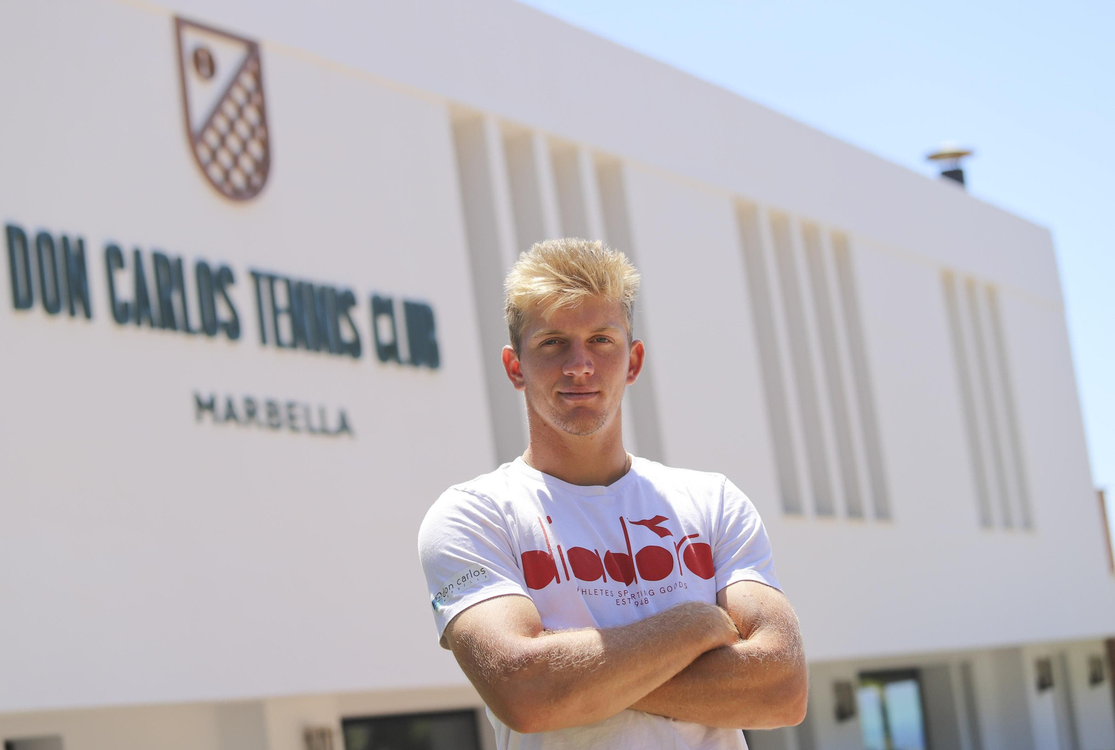 Las fotos de Alejandro Davidovich antes de acudir a Roland Garros