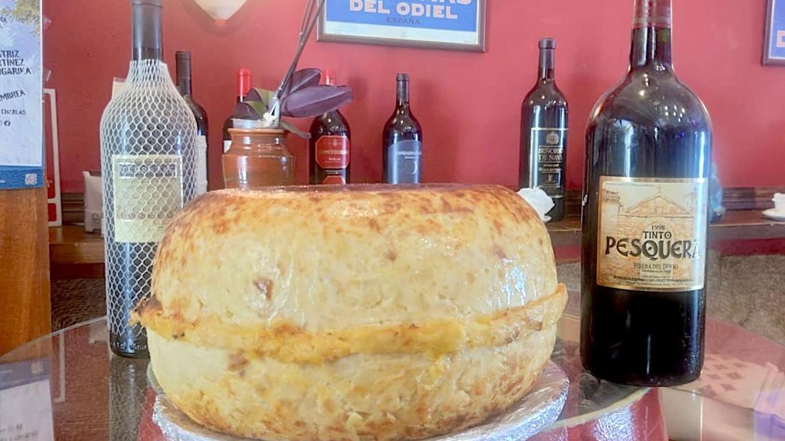El gran tortillón que merece un Récord Guinness