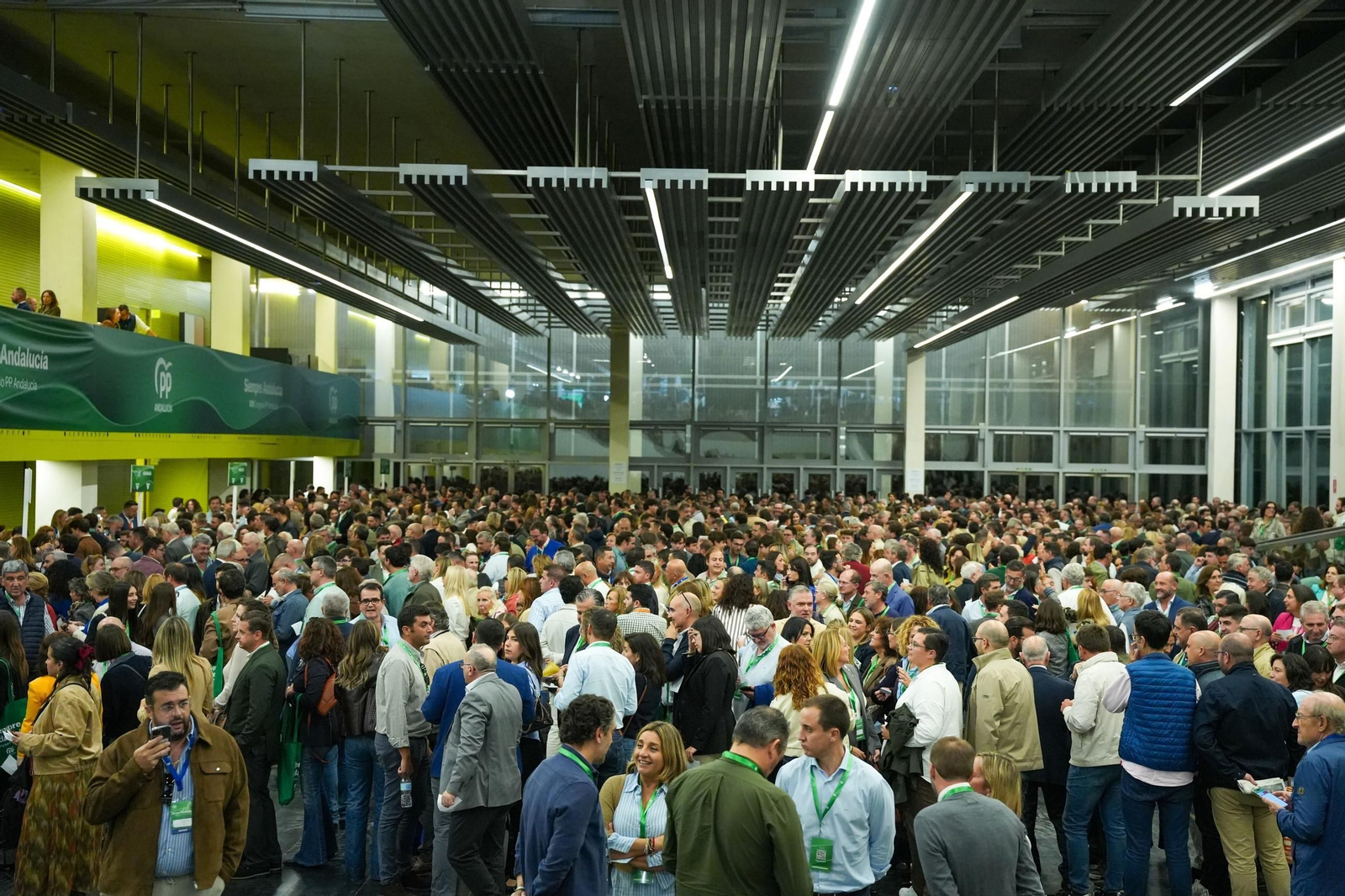 Imagen del congreso del PP andaluz durante este fin de semana. Imagen del congreso del PP andaluz durante este fin de semana.