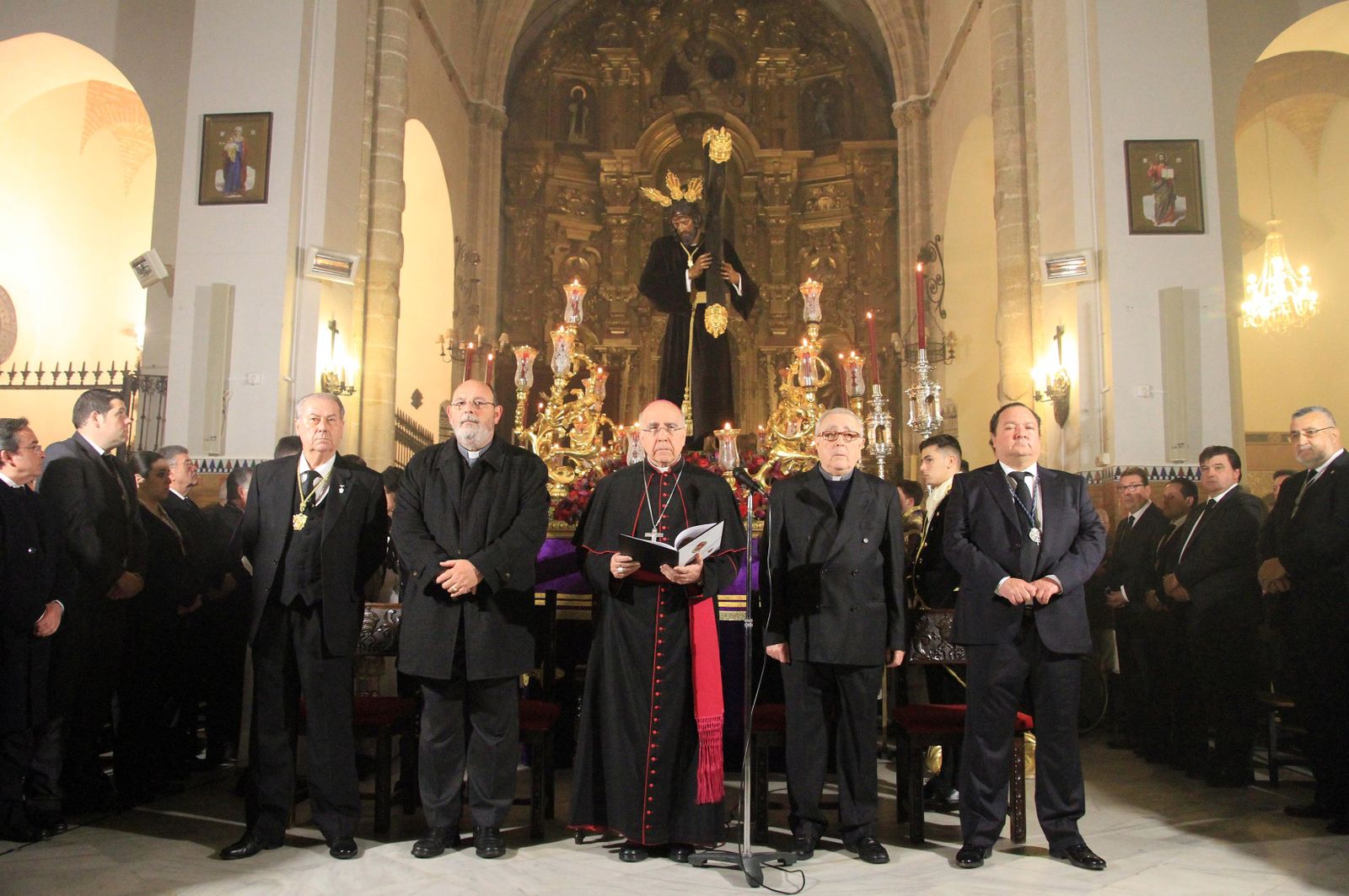 Imágenes del Vía Crucis Oficial de la Semana Santa presidido por el Señor de Pasión