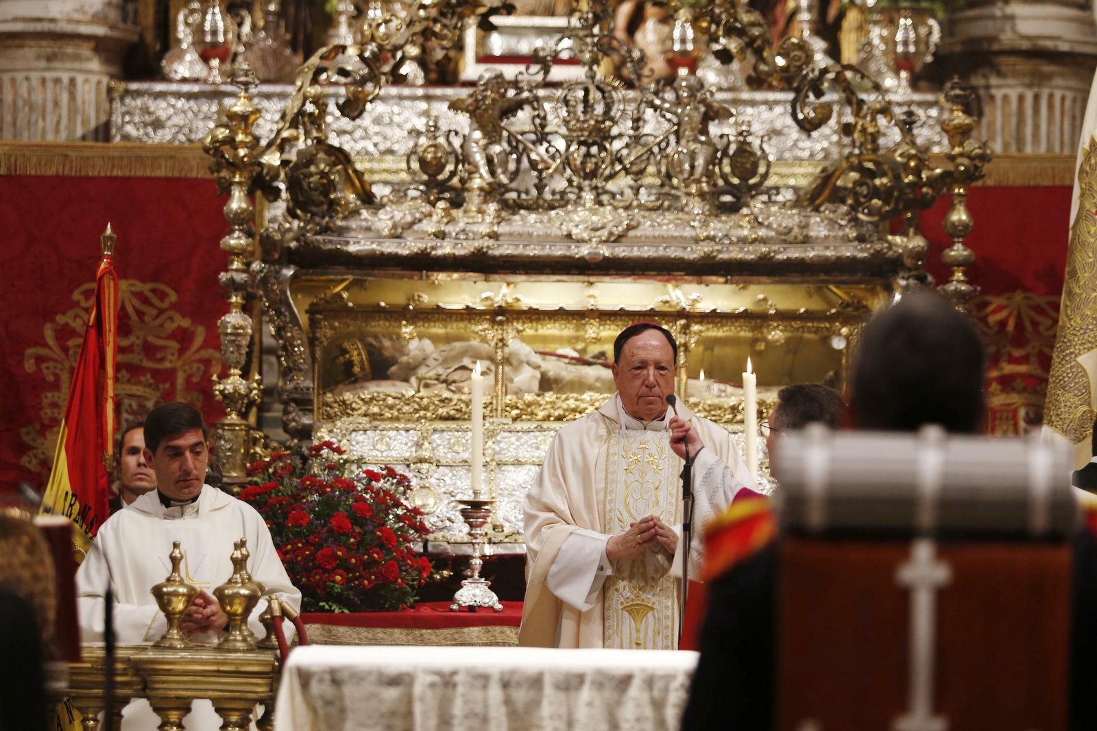 Celebración de la festividad de San Fernando en la Catedral de Sevilla