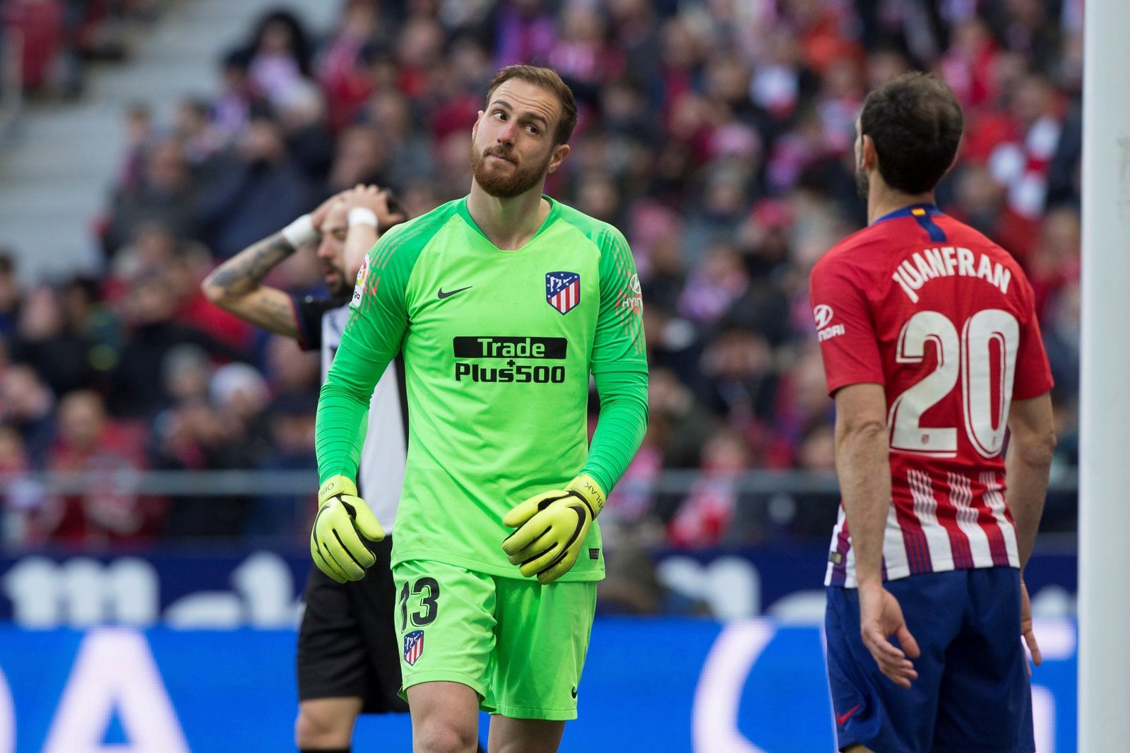 El Atlético de Madrid-Levante, en imágenes