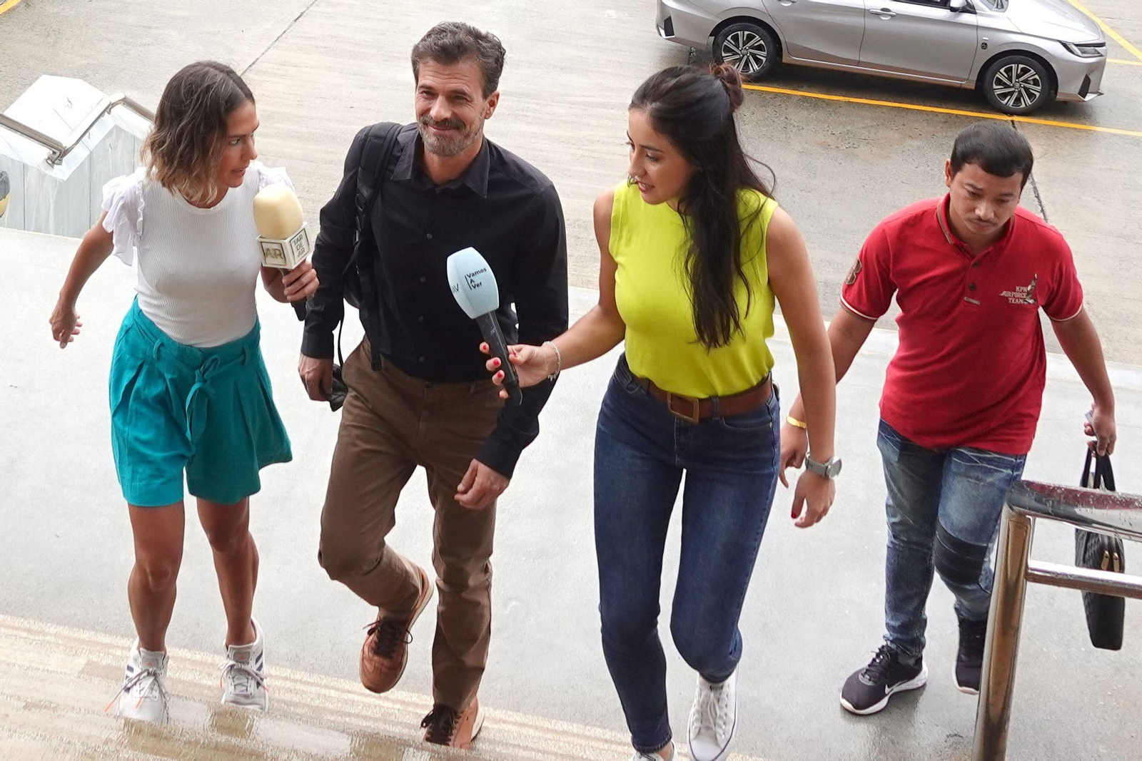 Rodolfo Sancho llega al juzgado tailandés donde su hijo se sometía a una nueva vista de pruebas sobre su caso