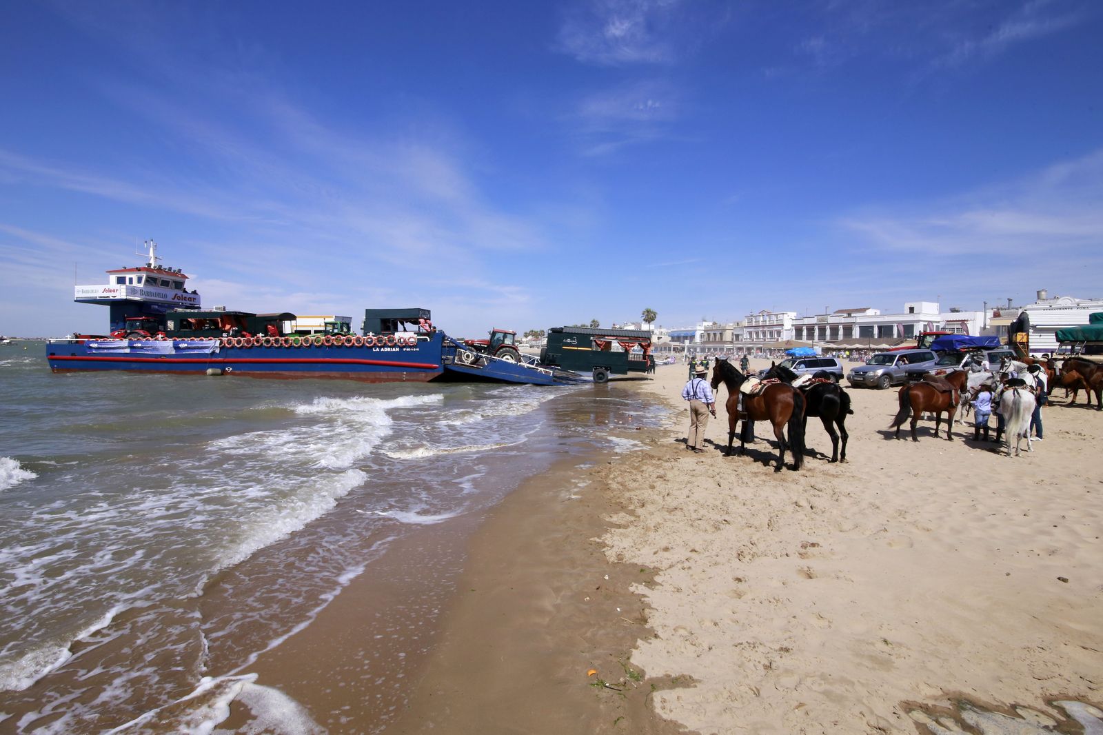 Primer día de camino de la hermandad de Jerez