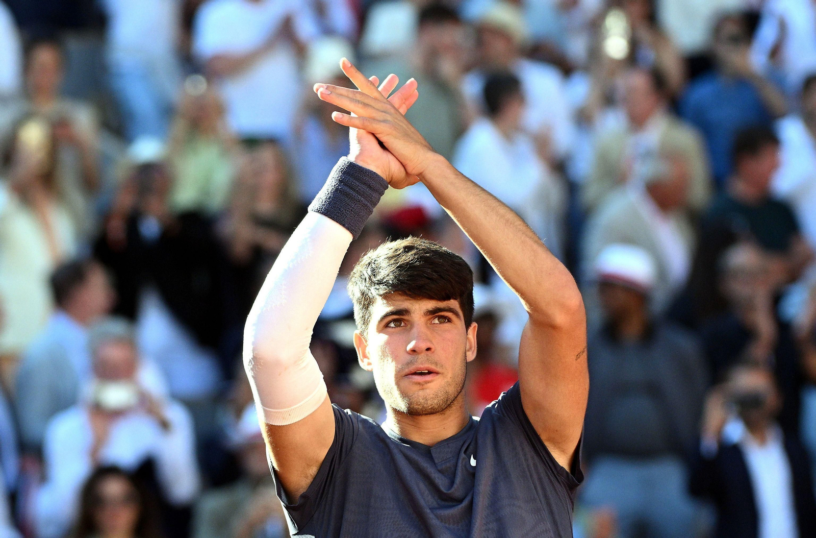 Las mejores fotos de la remontada de Alcaraz a Sinner